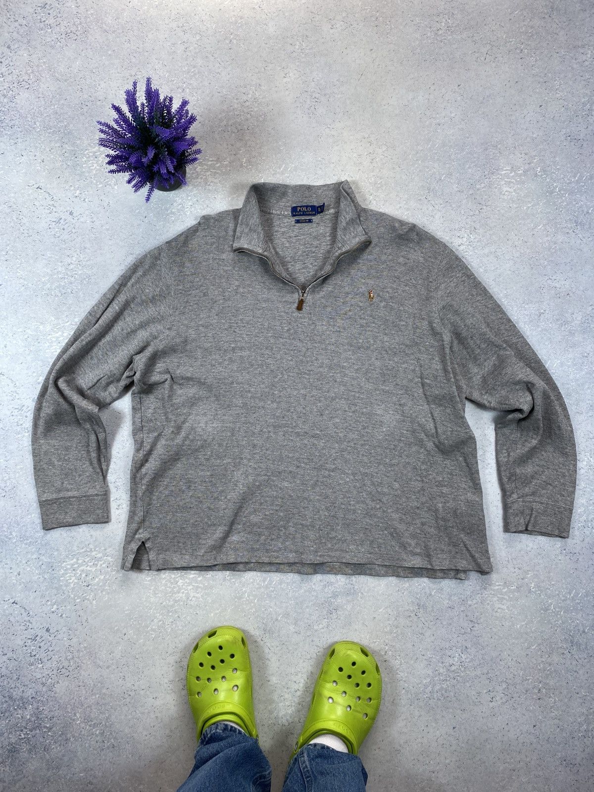 Polo Ralph Lauren × Ralph Lauren Polo Ralph Lauren Men’s 1/4 Zip Size XL Size US XL / EU 56 / 4 - 2 Thumbnail
