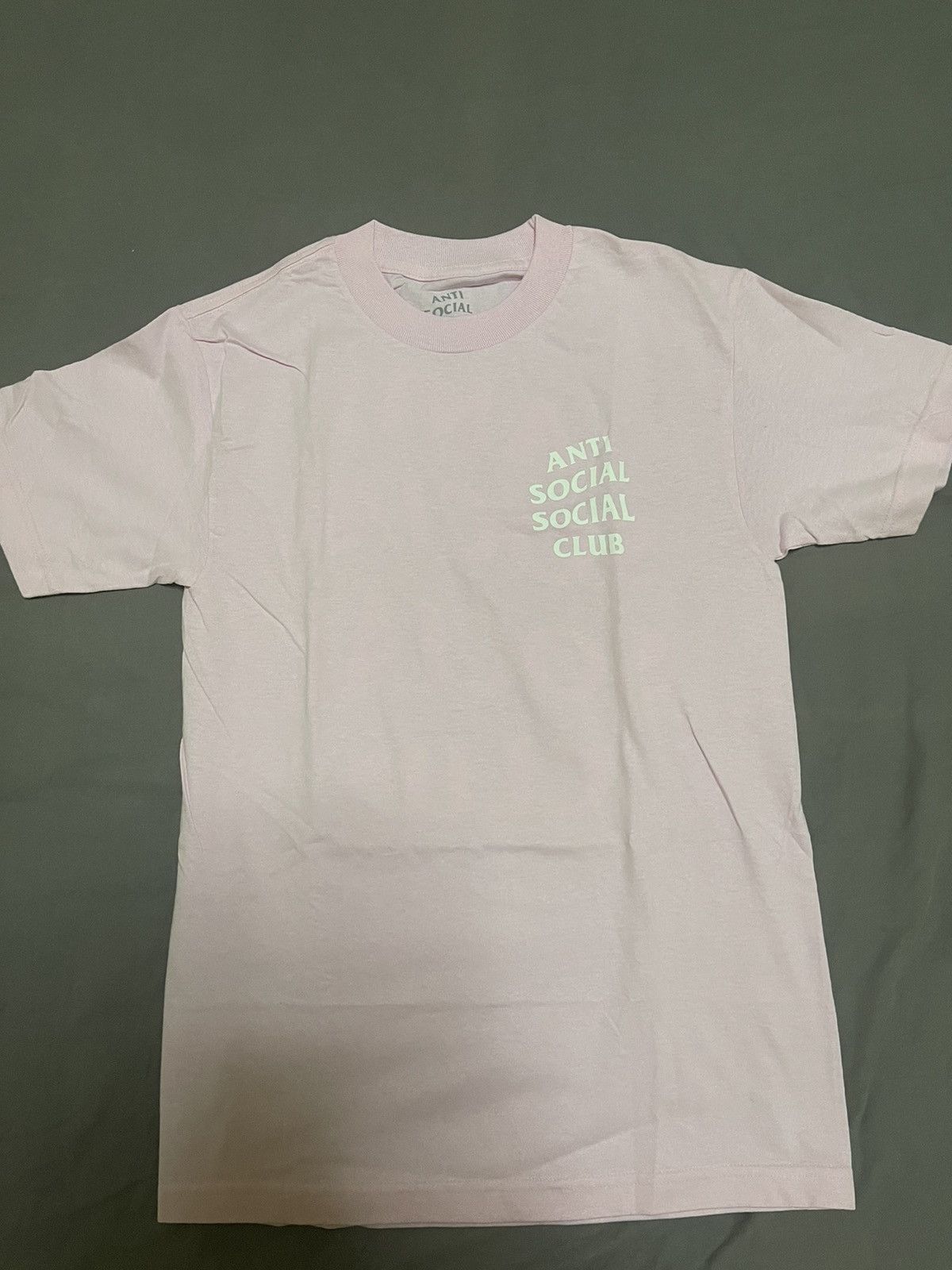 Anti Social Social Club Anti social club logo 2 T-shirt pink Size US S / EU 44-46 / 1 - 2 Thumbnail