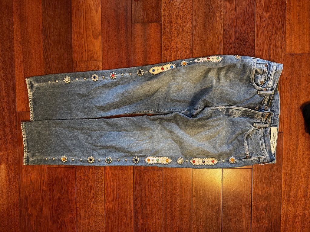 Kapital × Kapital Kountry kapital monkey cisco gem denim (indigo) Size US 32 / EU 48 - 1 Thumbnail