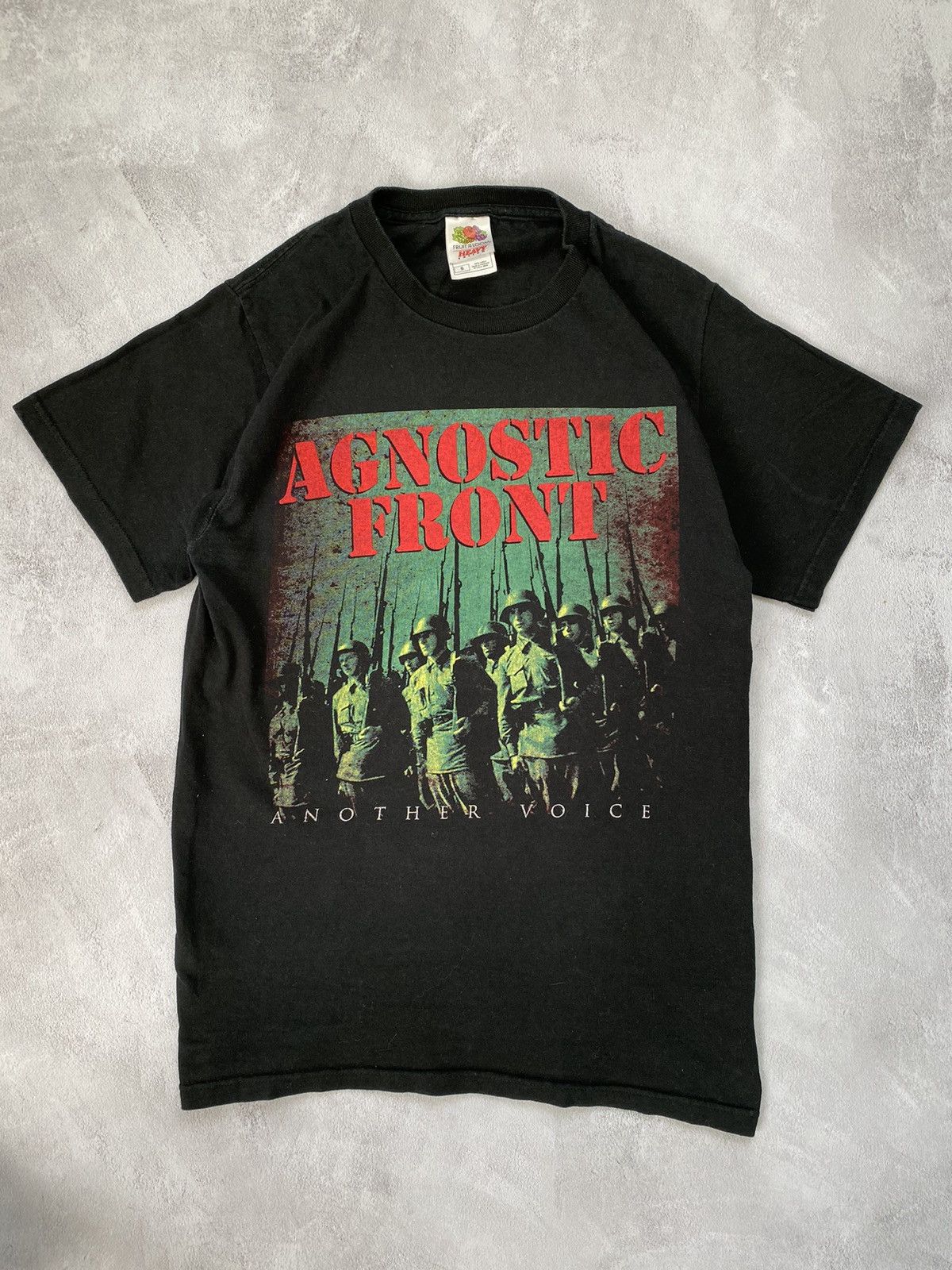 Band Tees × Vintage Vintage T-Shirt Agnostic Front - Another Voice Tour 2005 y Size US S / EU 44-46 / 1 - 1 Thumbnail