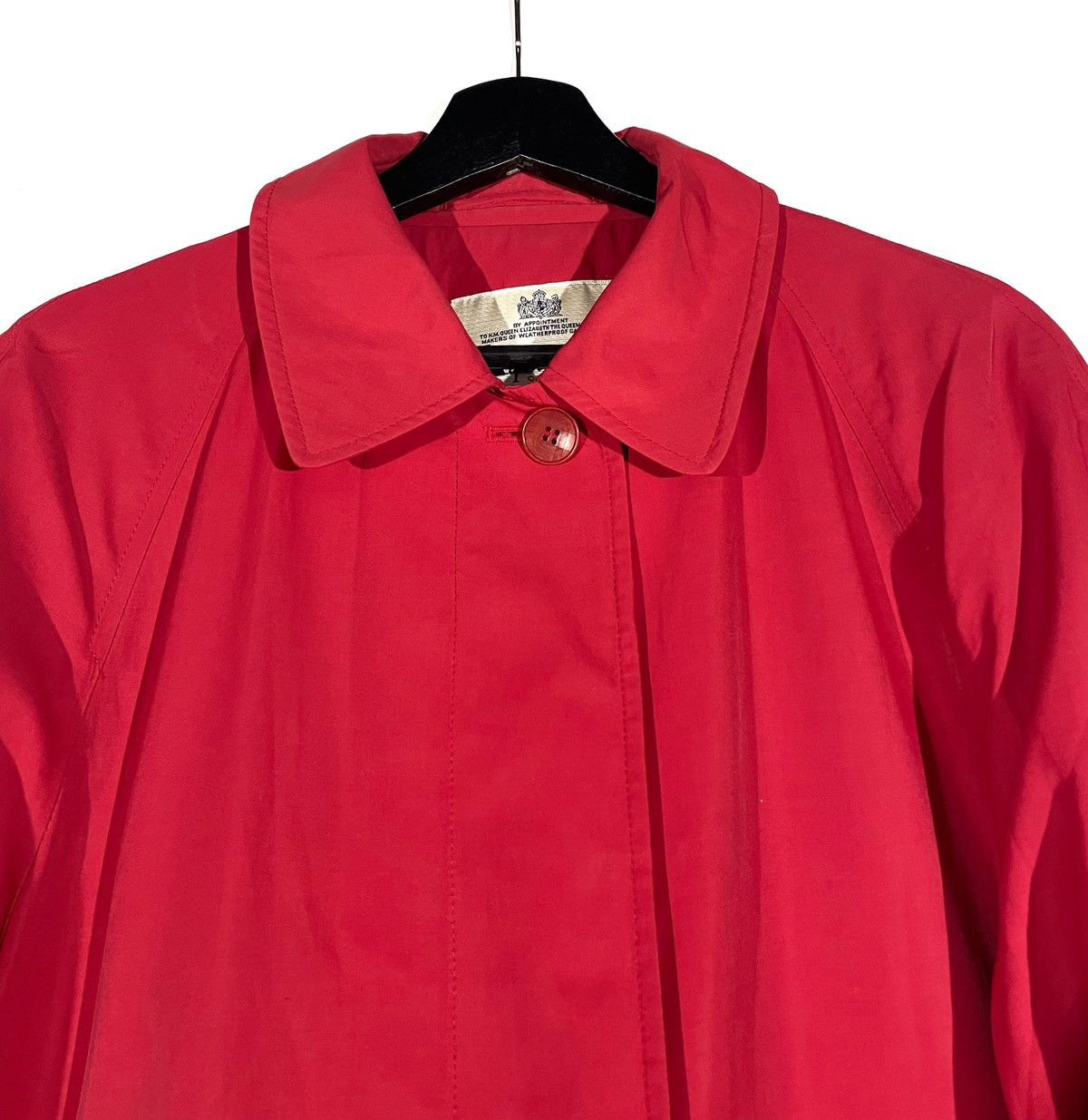 Aquascutum Aquascutum England Metalic Red Women Trench Size US6(~M-L) Size L / US 10 / IT 46 - 3 Thumbnail