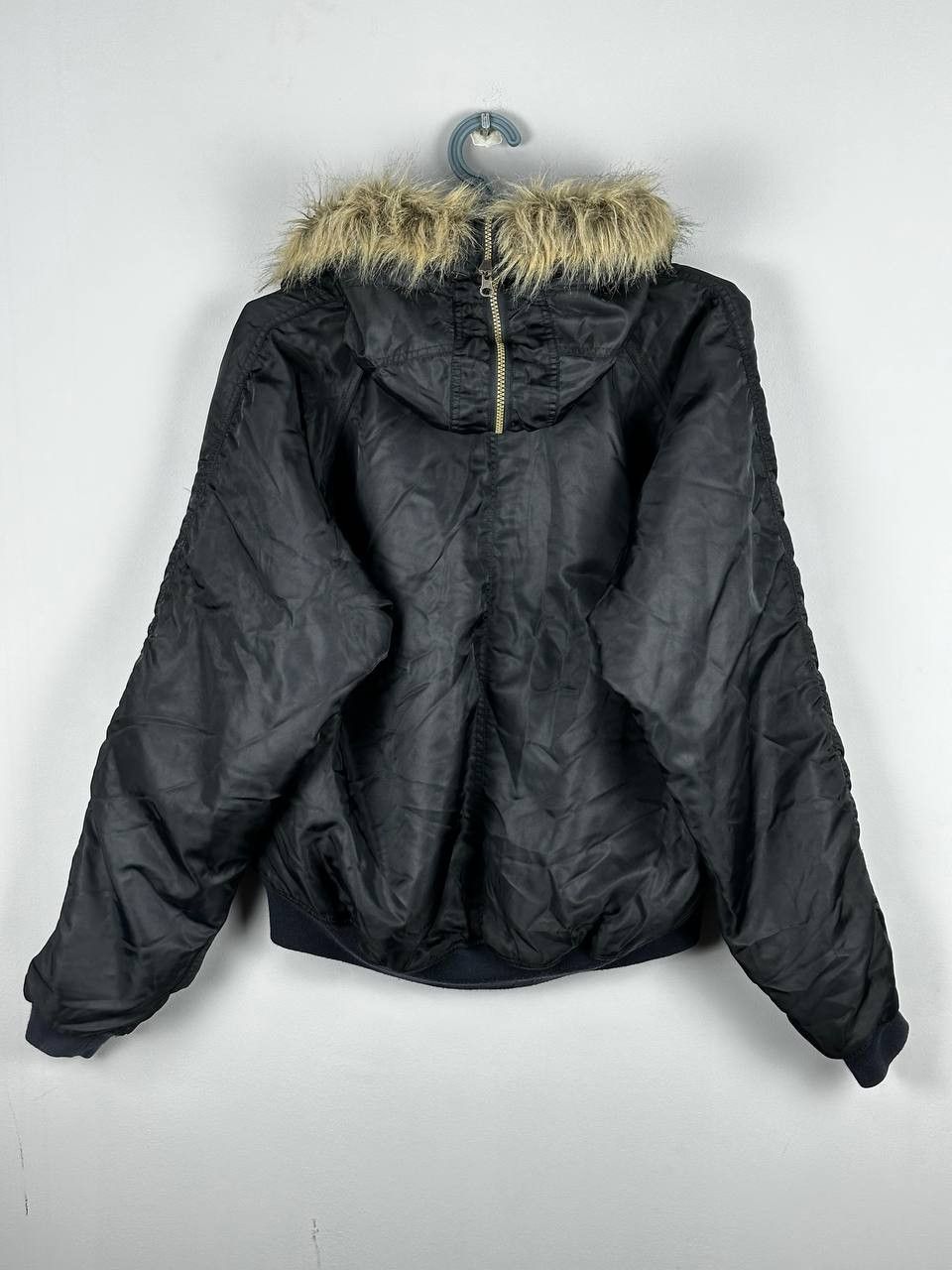 Japanese Brand 2000s Japanese Arcive Fur Bomber Flying Jacket N2B Black Size US M / EU 48-50 / 2 - 8 Thumbnail