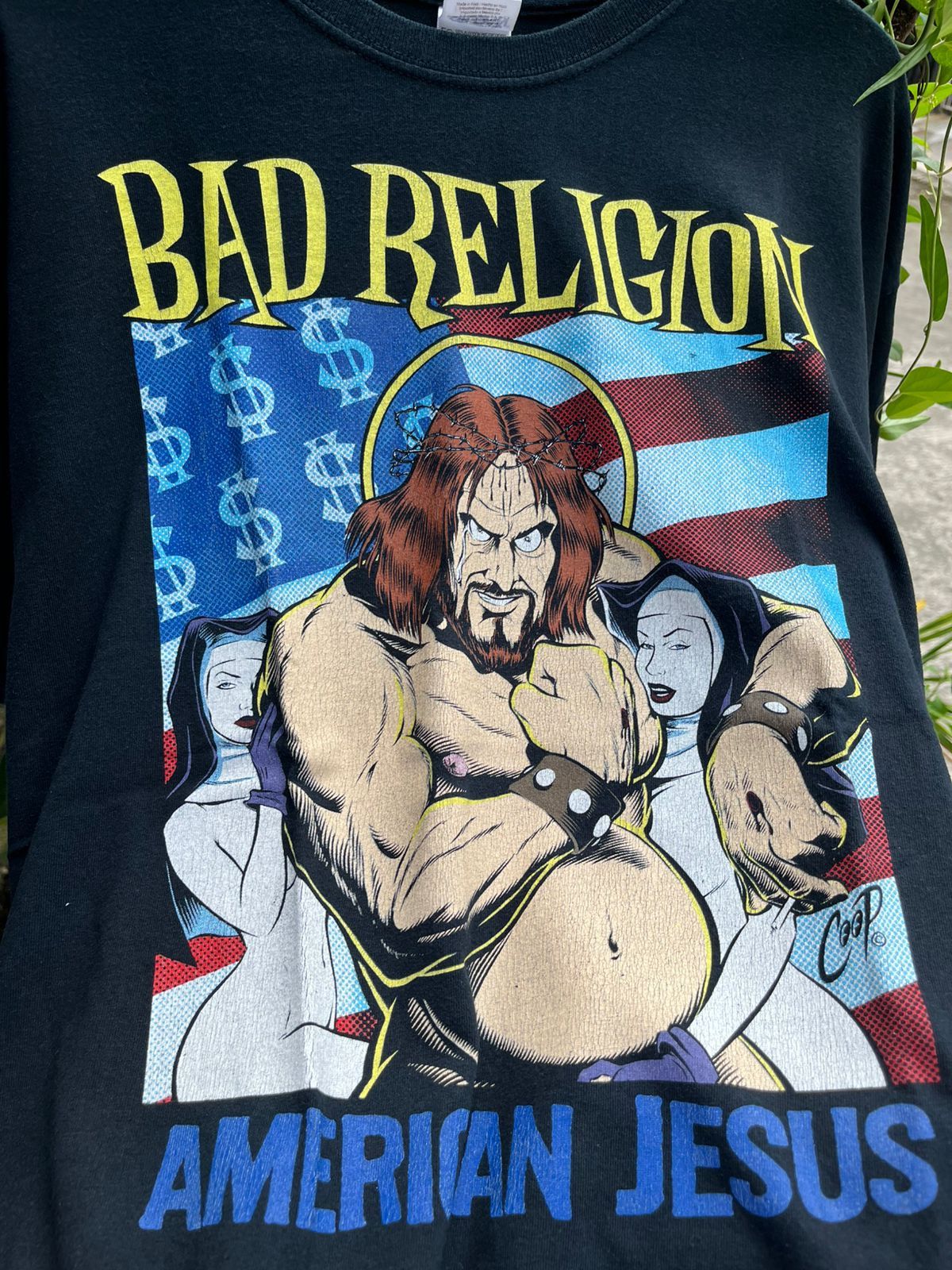 Band Tees bad religion american jesus band tees graphic tee tshirt Size US XL / EU 56 / 4 - 3 Thumbnail