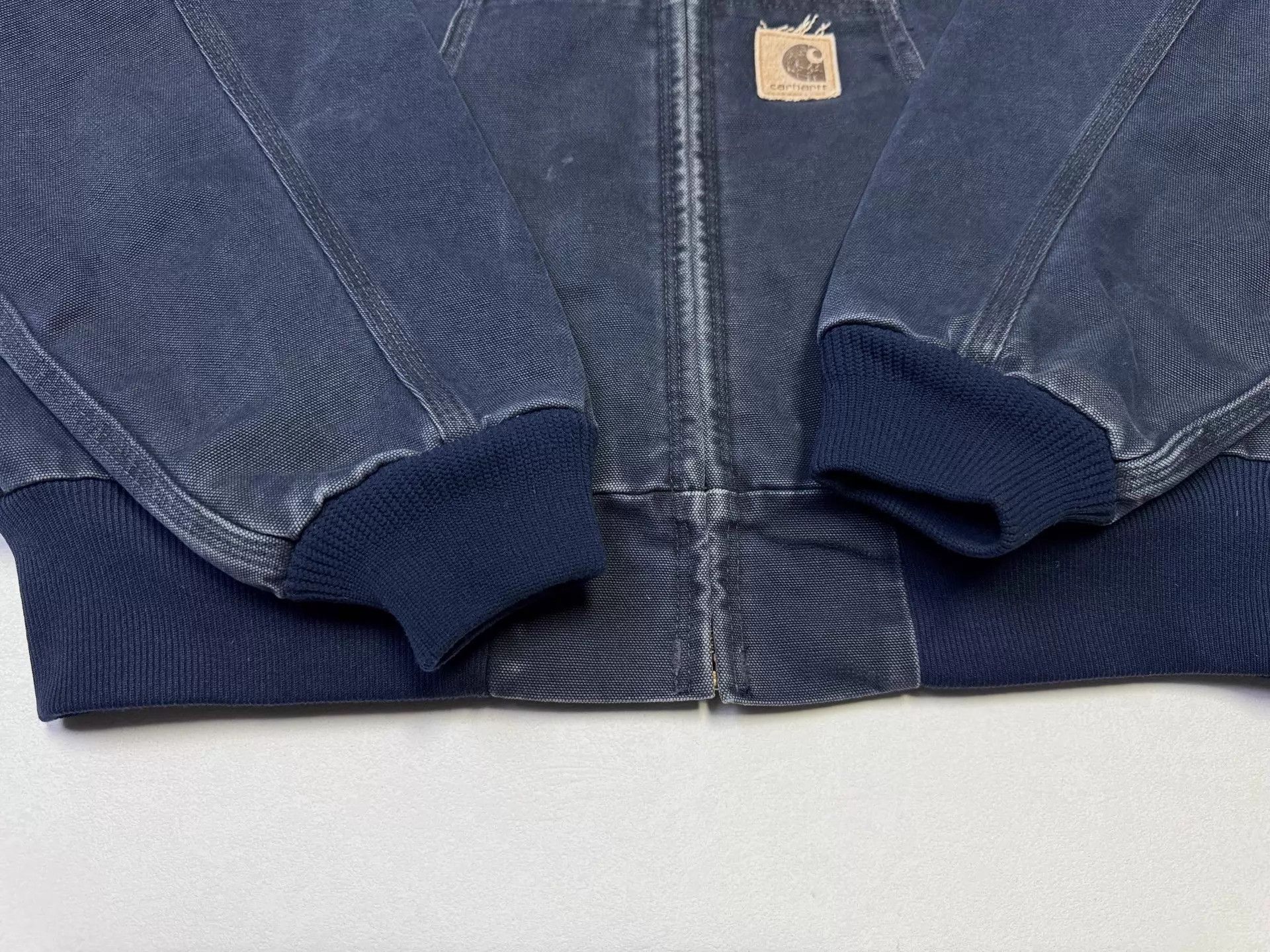 Carhartt Vintage Carhartt JQ283 INDIGO XL Hooded Work Jacket Size US XL / EU 56 / 4 - 3 Thumbnail