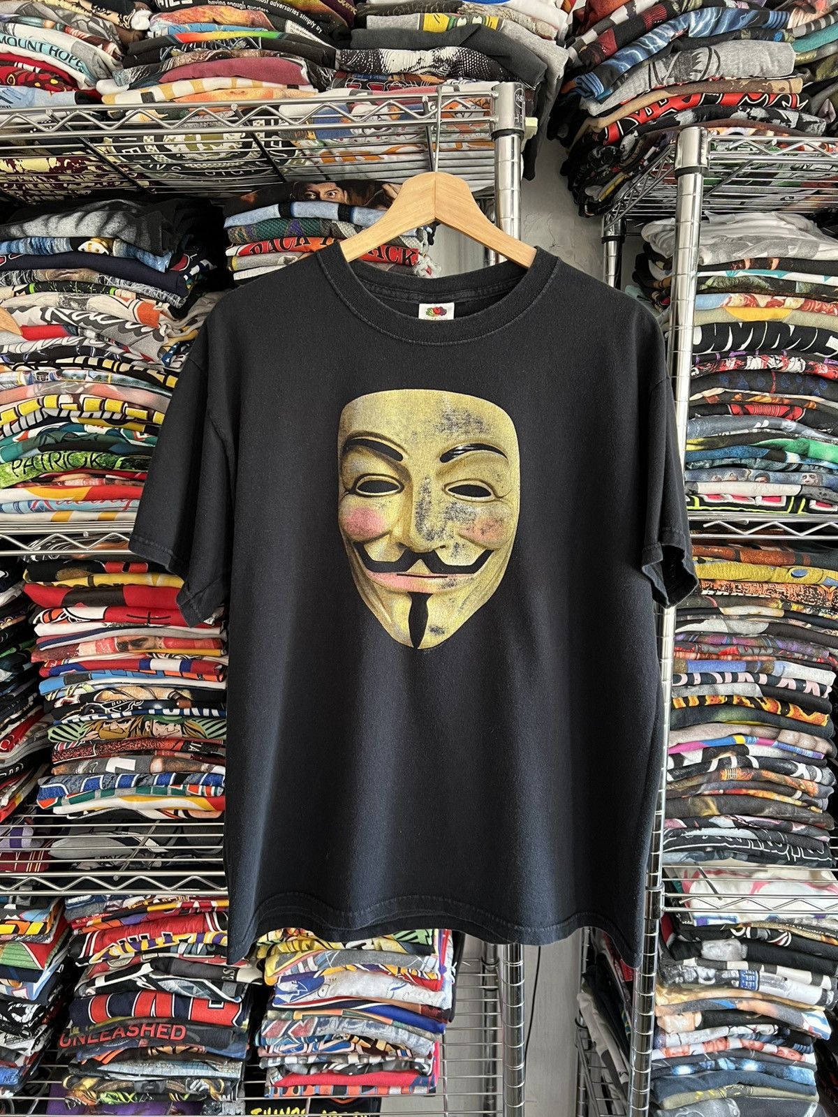 ヴィンテージ Vフォー・ヴェンデッタ 映画 ナタリーポートマン Tシャツ 
