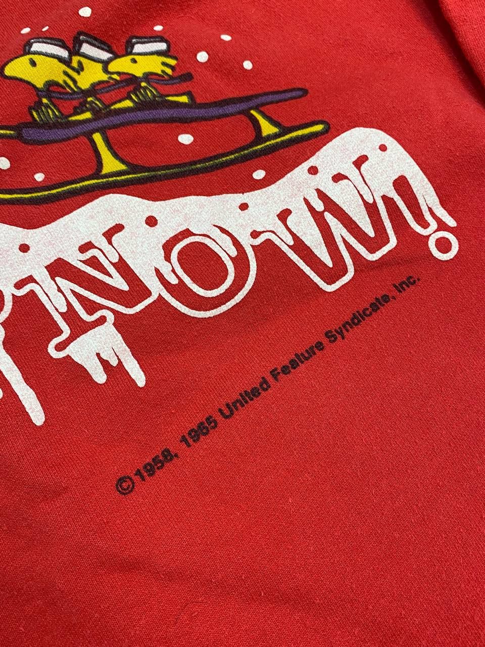 Peanuts Vintage Peanuts Snoopy Sport Christmas Snow Sweatshirt Size US XL / EU 56 / 4 - 9 Thumbnail