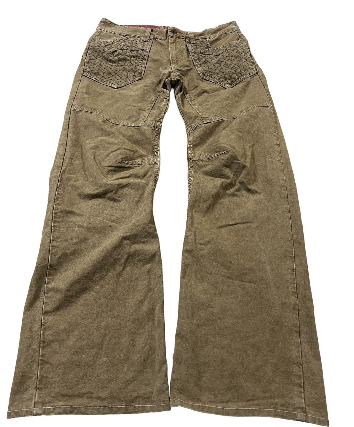 Eternal × If Six Was Nine × Japanese Brand VINTAGE ETERNAL ART PUNK PANTS VERY RARE Size US 32 / EU 48 - 1 Thumbnail