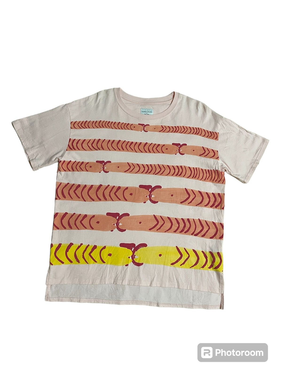 Issey Miyake Tsumori Chisato by Niko and Full Print Belt T Shirt Size US M / EU 48-50 / 2 - 17 Thumbnail