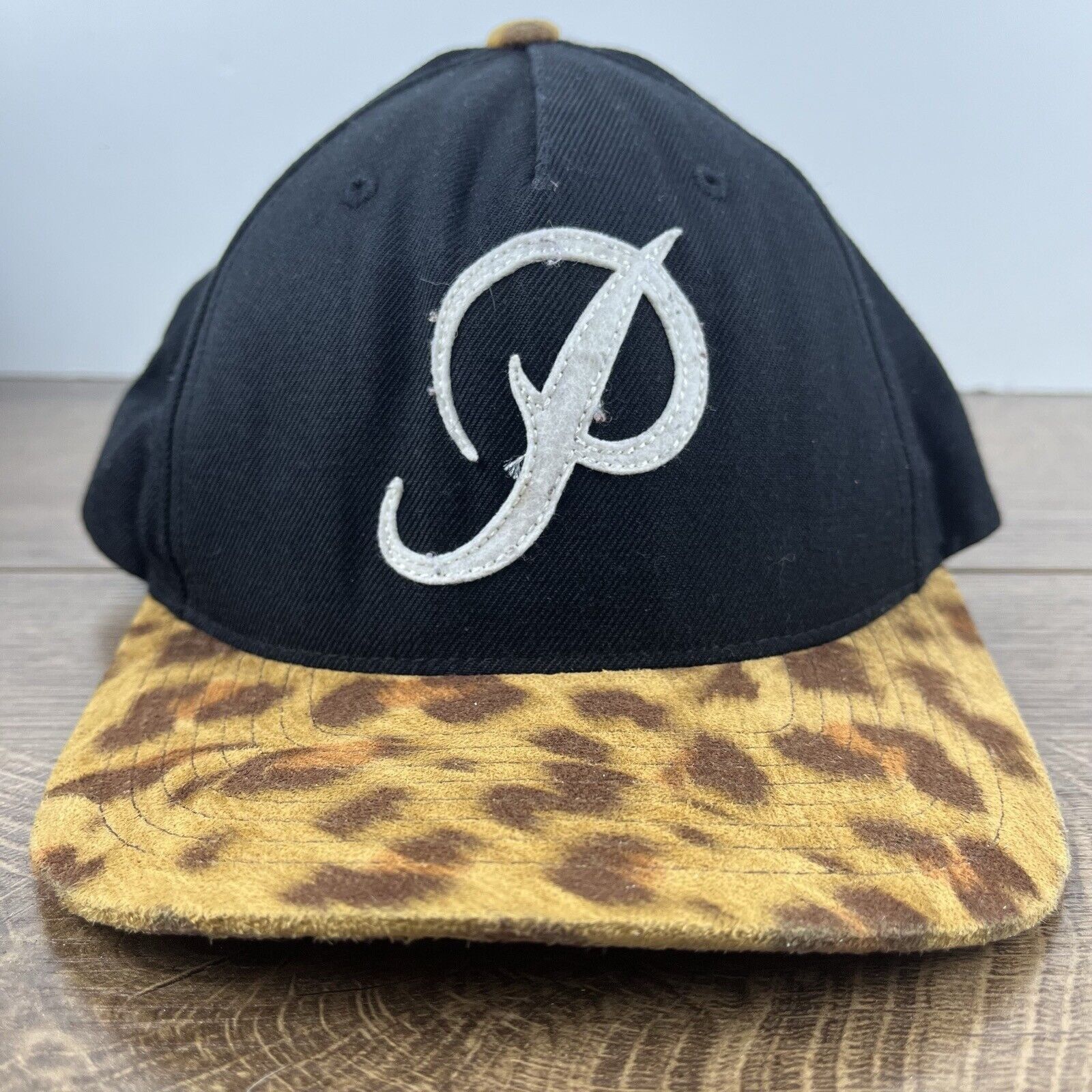 Starter P Starter Hat Black Cap Hat Adjustable Hat Black Adult Hat Size ONE SIZE - 3 Thumbnail