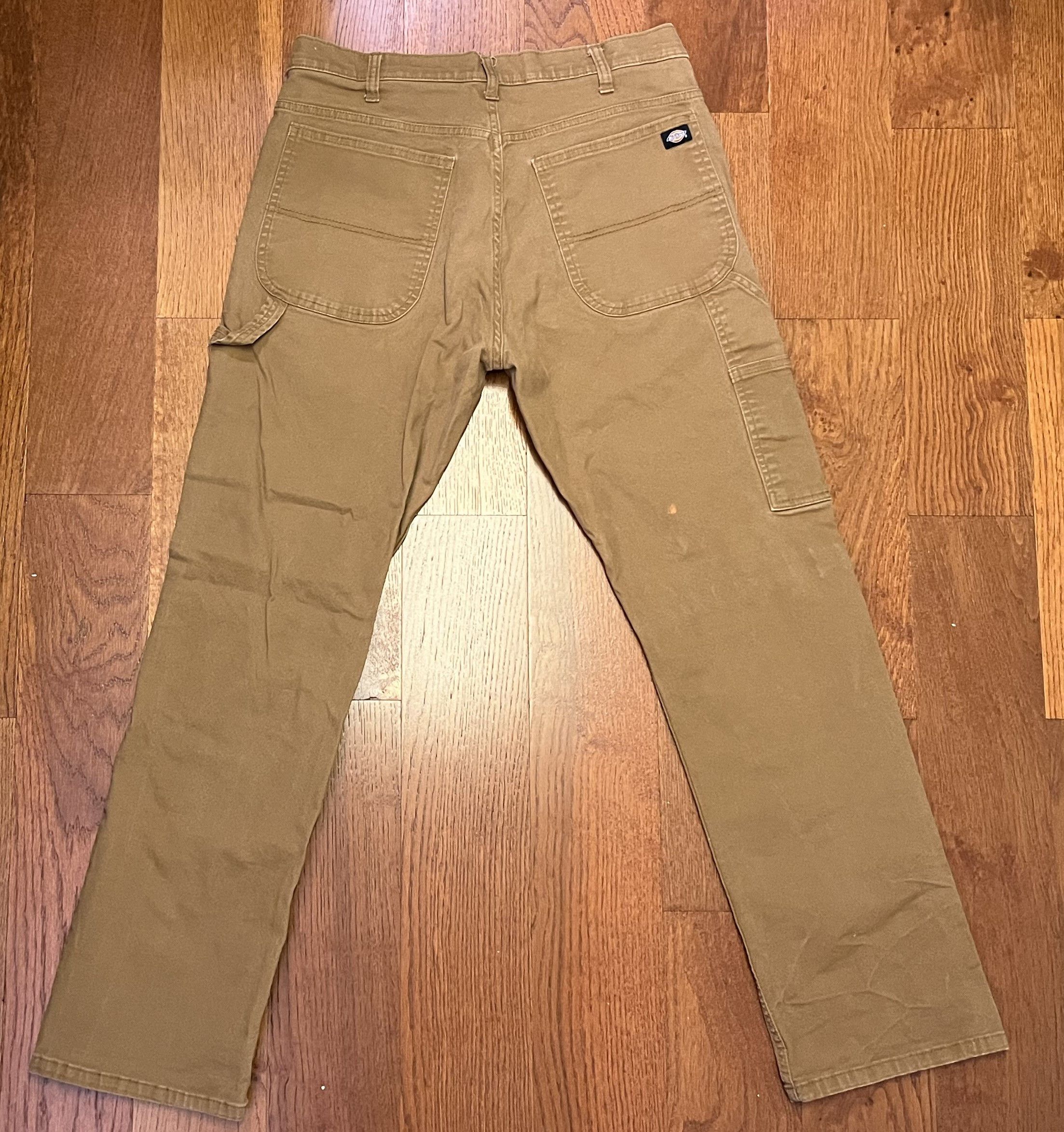 Dickies Vintage Light Brown Dickie's Workpants Size US 34 / EU 50 - 2 Thumbnail