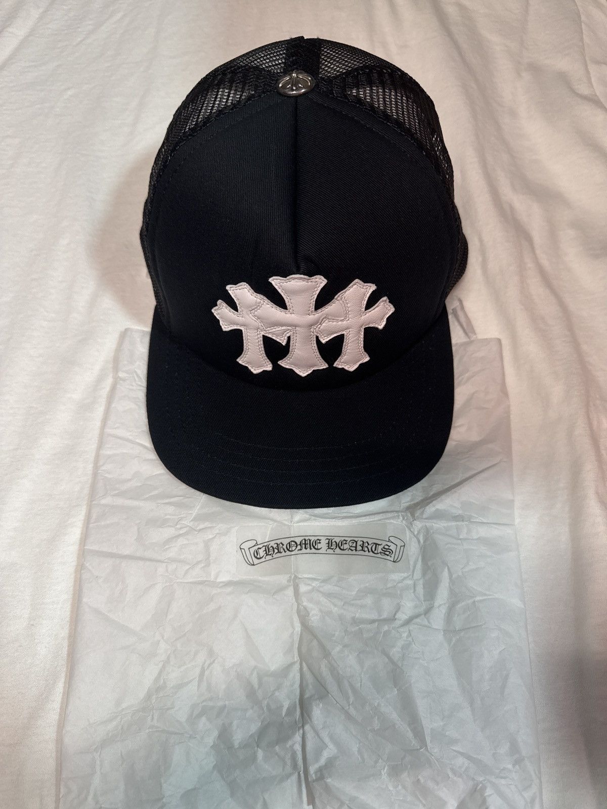 Chrome Hearts Triple Cross Cemetery trucker Size ONE SIZE - 1 Thumbnail