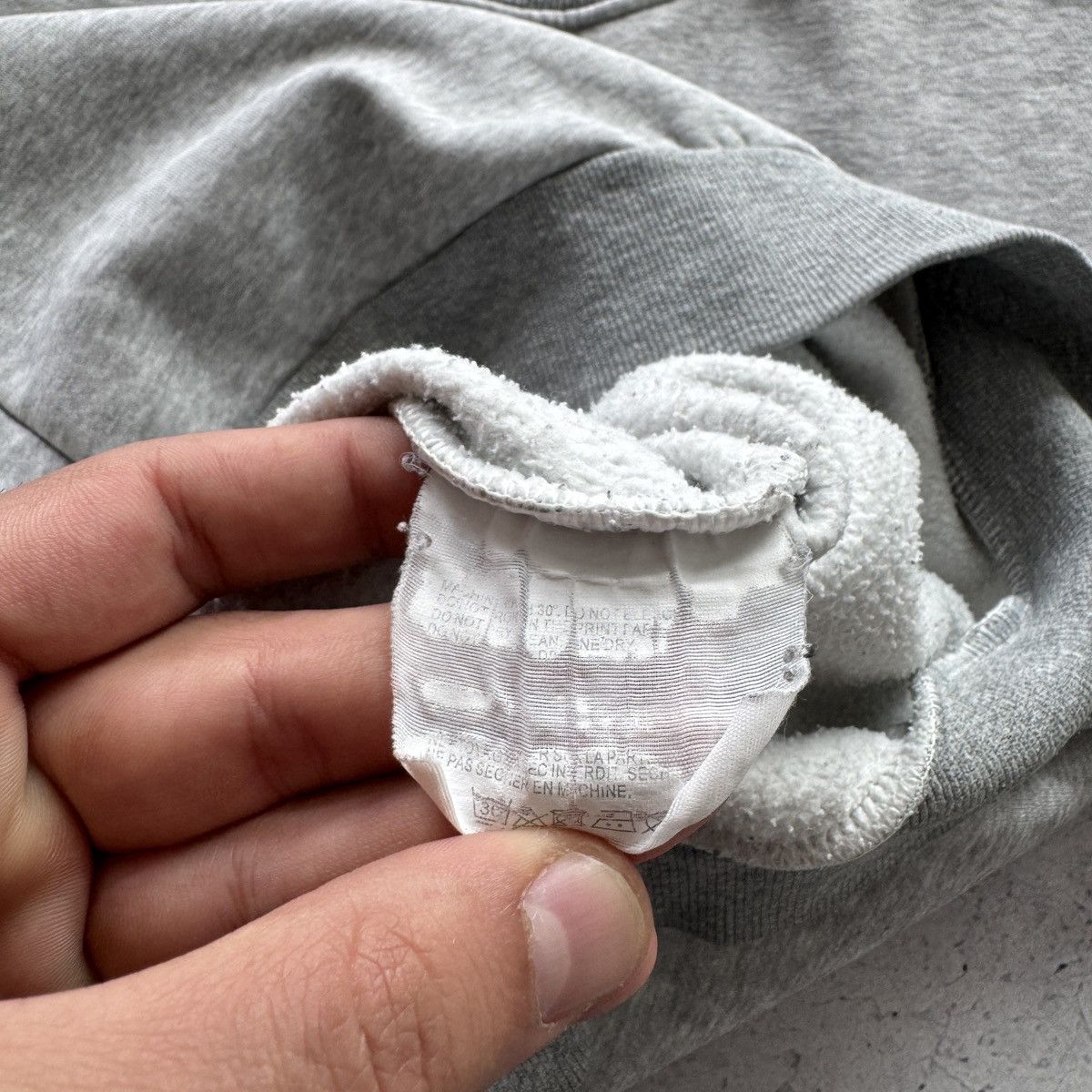 Gosha Rubchinskiy Vintage Gosha Rubchinskiy 2016 Grey Sweat Hoodie Size US L / EU 52-54 / 3 - 9 Thumbnail