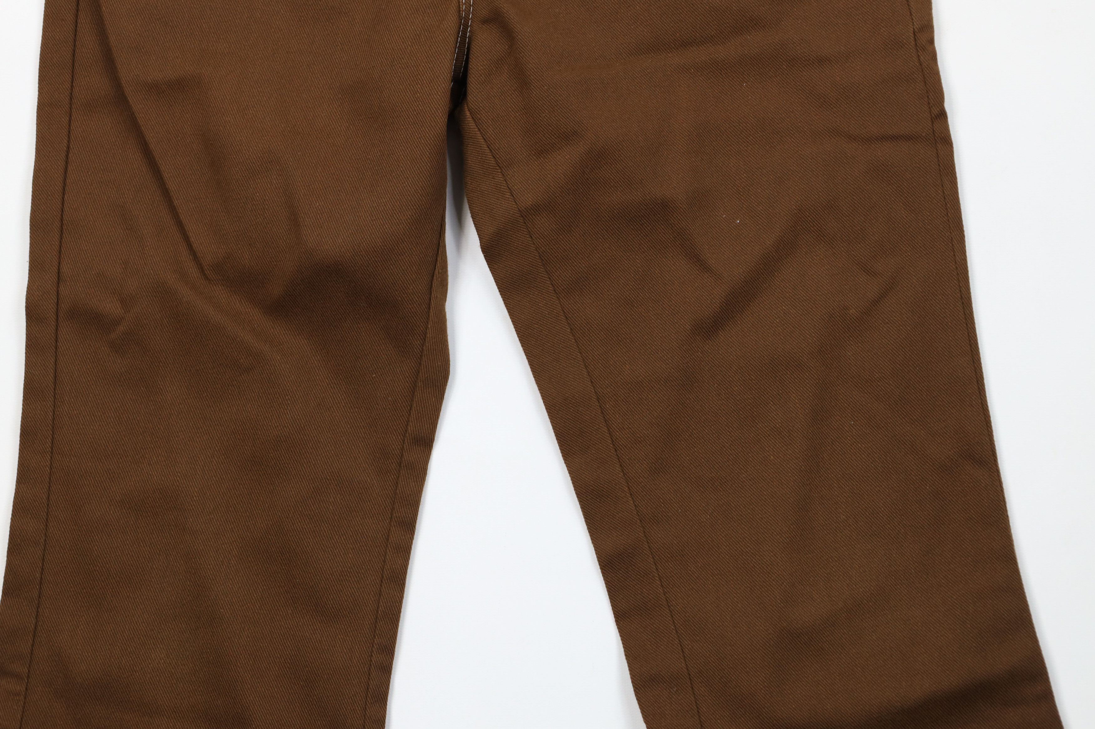 Vintage Vintage 70s Streetwear Wide Leg Denim Jeans Brown USA Size US 30 / EU 46 - 3 Thumbnail