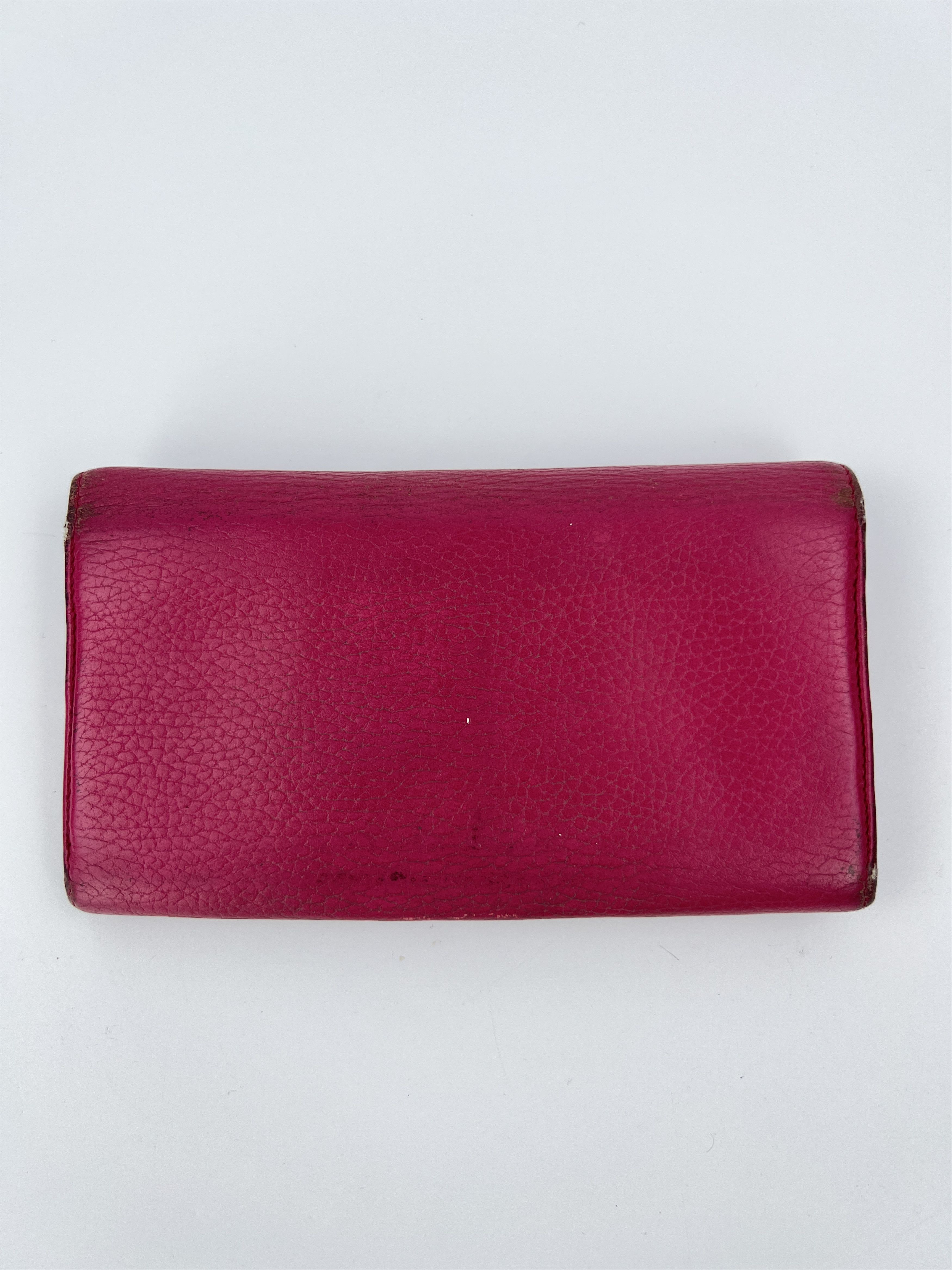 Gucci Gucci Dollar Calfskin Pink Leather Wallet Size ONE SIZE - 10 Thumbnail