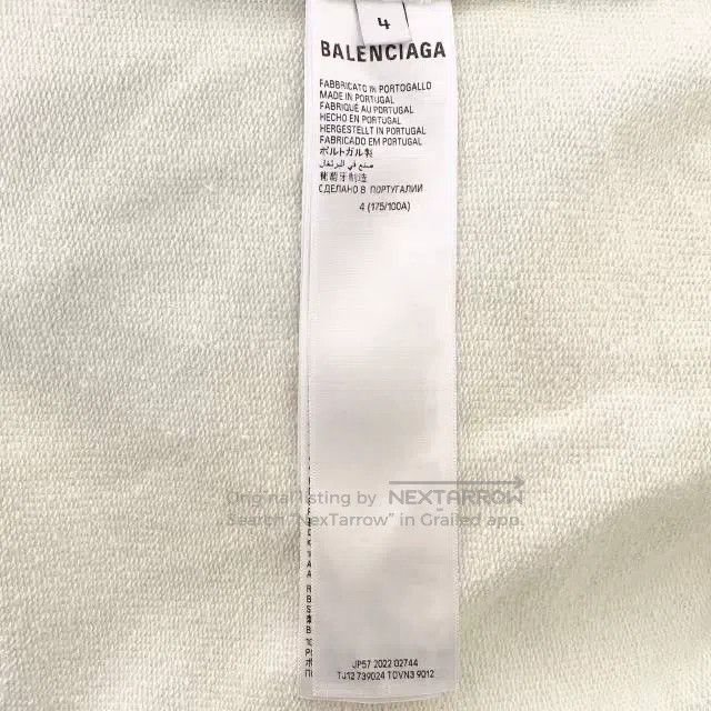 Balenciaga Balenciaga Manchester United letter print hooded long Size US XL / EU 56 / 4 - 5 Thumbnail