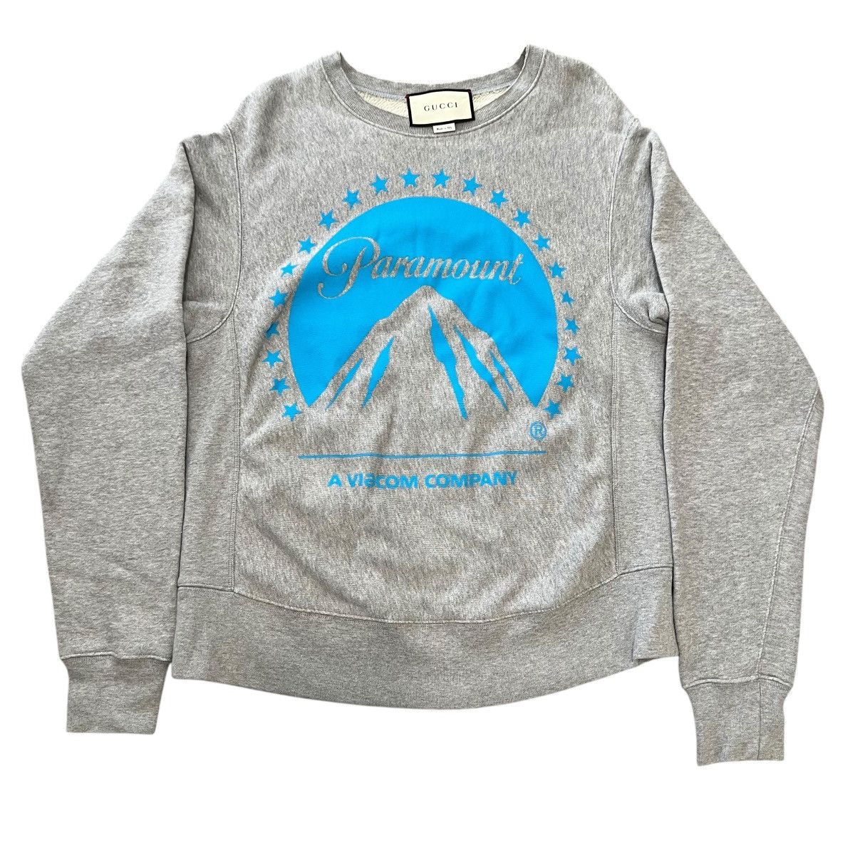 希少品 GUCCI Paramountロゴ トレーナー GUCCI embellished