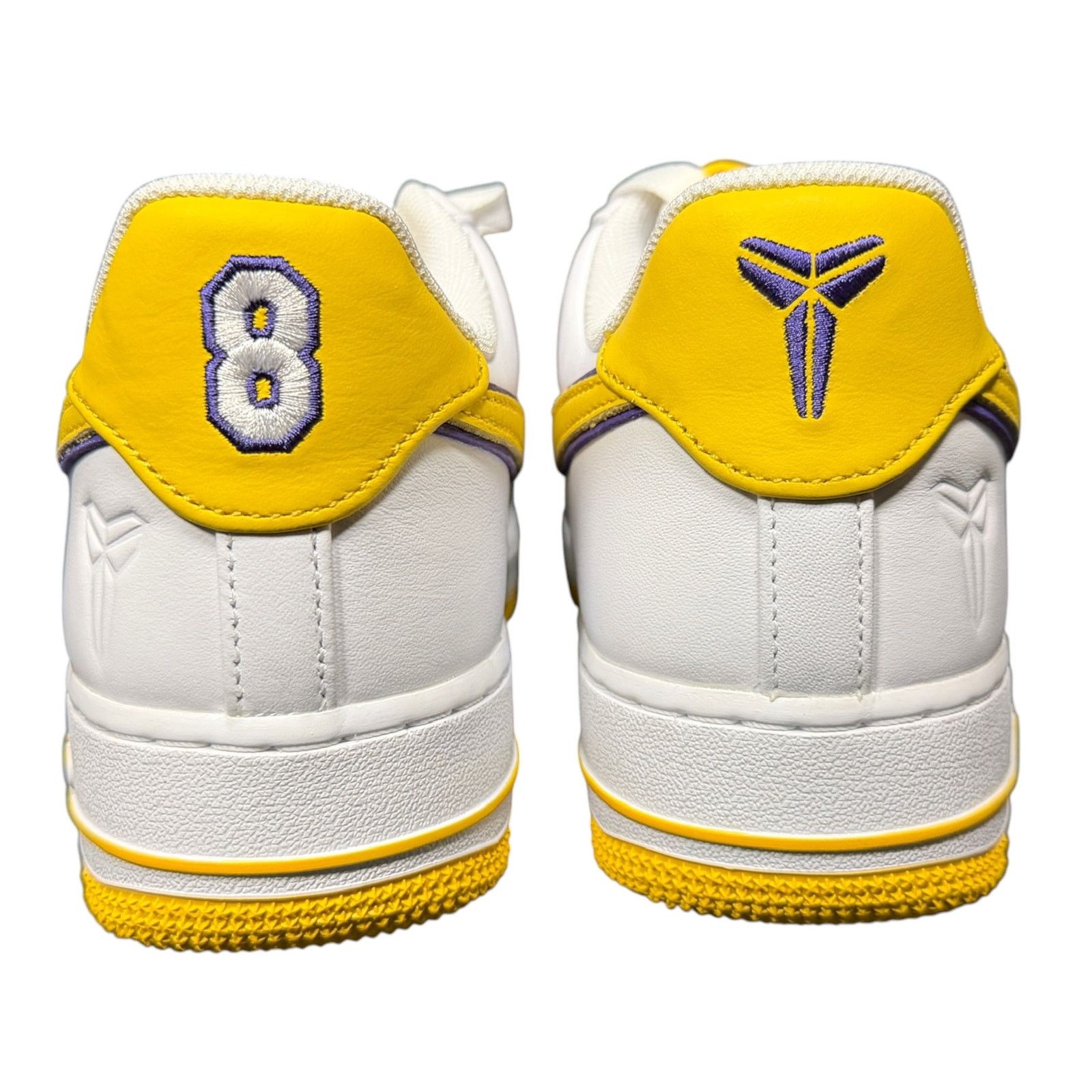 Nike Nike Kobe Bryant Air Force 1 Low Retro QS Lakers FZ1151-100 Size US 8.5 / EU 41-42 - 4 Thumbnail