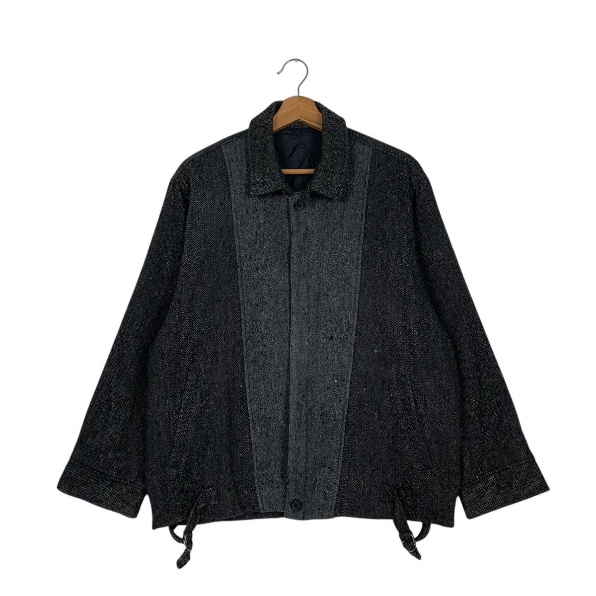 Japanese Brand Japanese Brand Wool Bomber Jacket Size US M / EU 48-50 / 2 - 1 Thumbnail