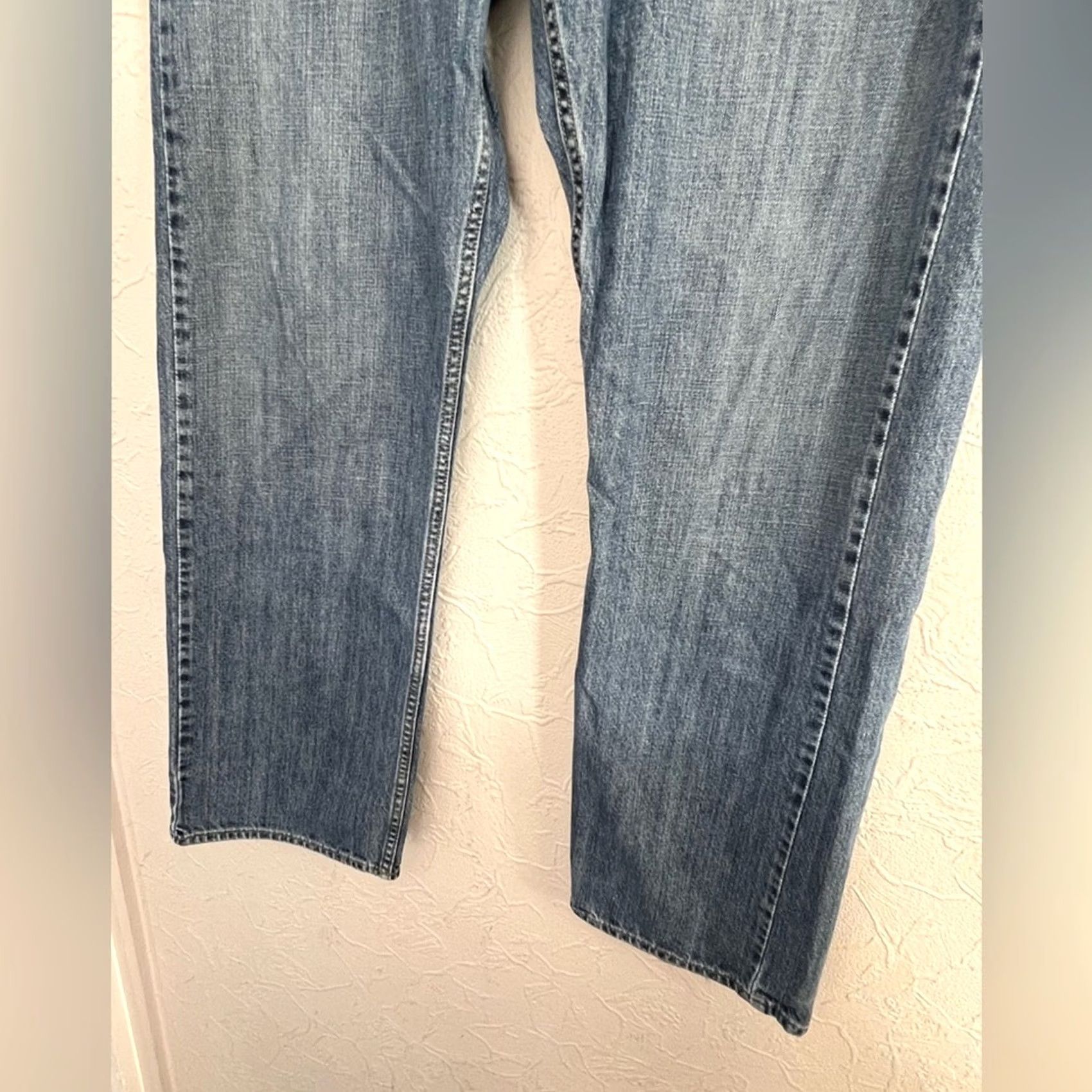 Tommy Hilfiger Hilfiger Denim Freedom Relaxed Fit Jeans Mens 38x32 Blue Size US 38 / EU 54 - 4 Thumbnail