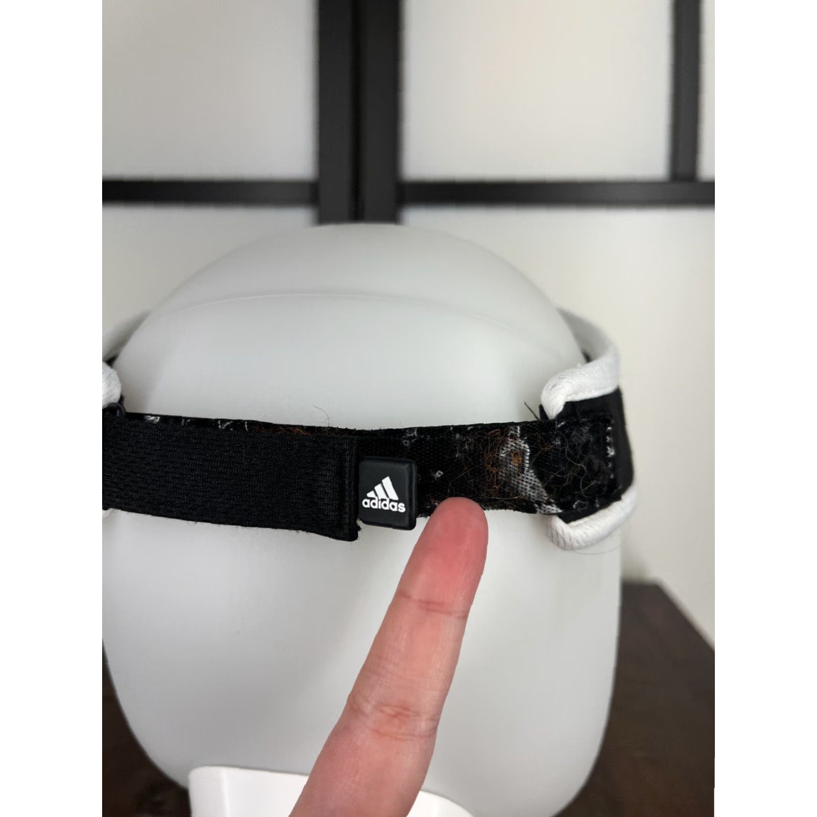 Adidas Adidas Visor Strap Back Adult One Size Black Adizero Climacool Poly Blend Golf Size ONE SIZE - 7 Thumbnail