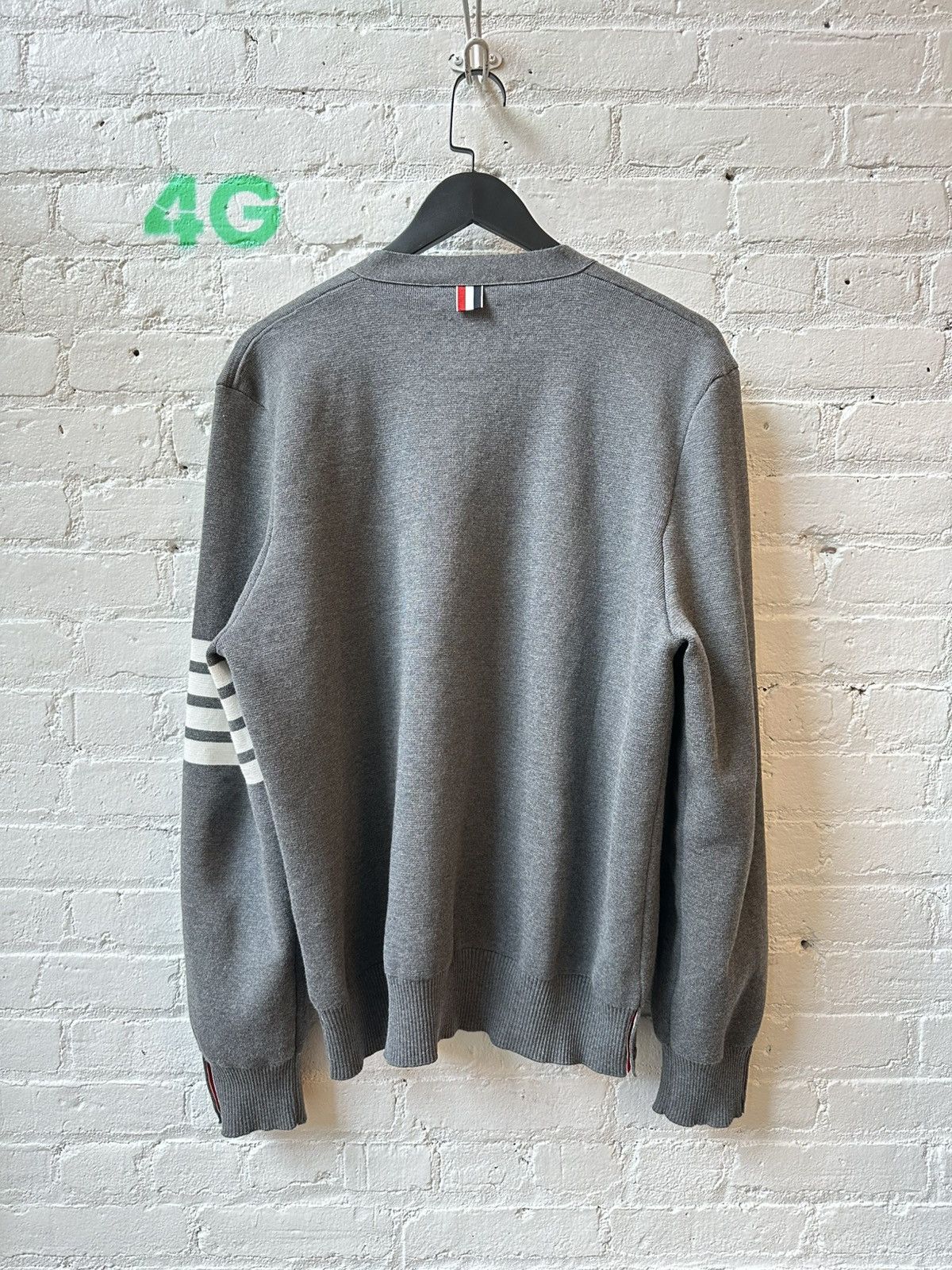 Thom Browne THOM BROWNE BUTTON UP SWEATER Size US L / EU 52-54 / 3 - 4 Thumbnail