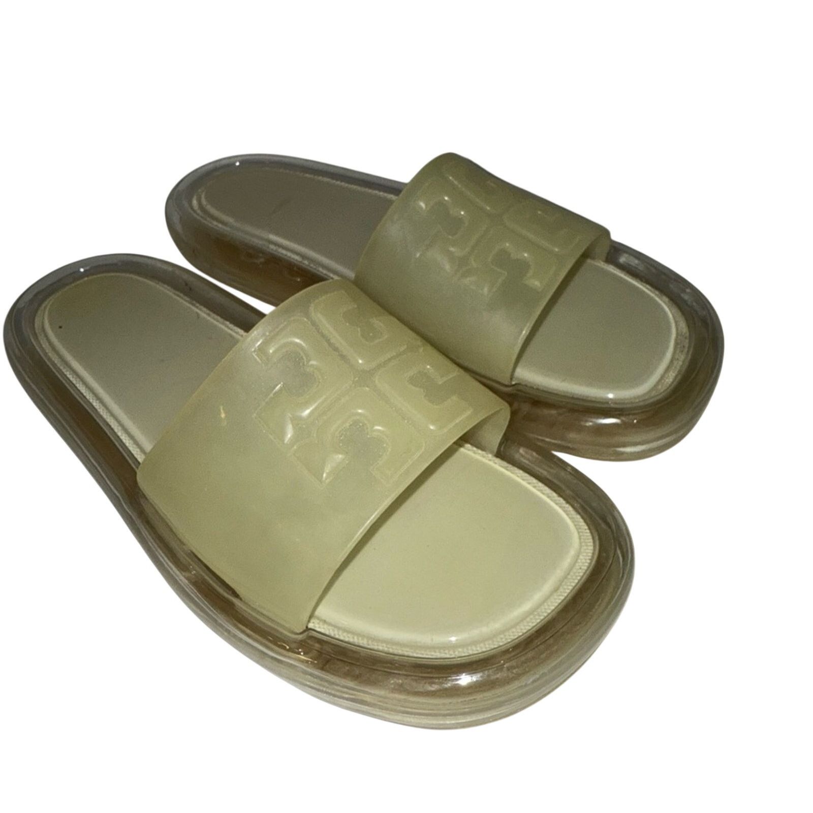 Tory Burch TORY BURCH clear vacationwear luxury bubble slides 7B Size US 7 / IT 37 - 2 Thumbnail