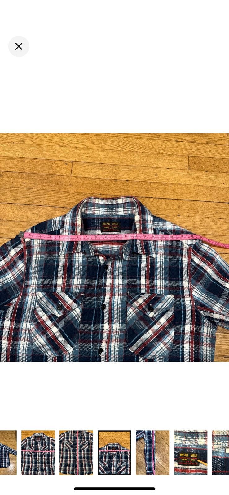 UES Japan USS Heavy Flannel size 4 Size US L / EU 52-54 / 3 - 4 Thumbnail