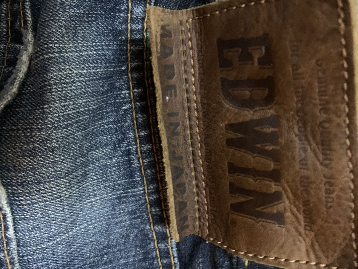 Japanese Brand Edwin 505v selvedge distressed Size US 30 / EU 46 - 7 Thumbnail