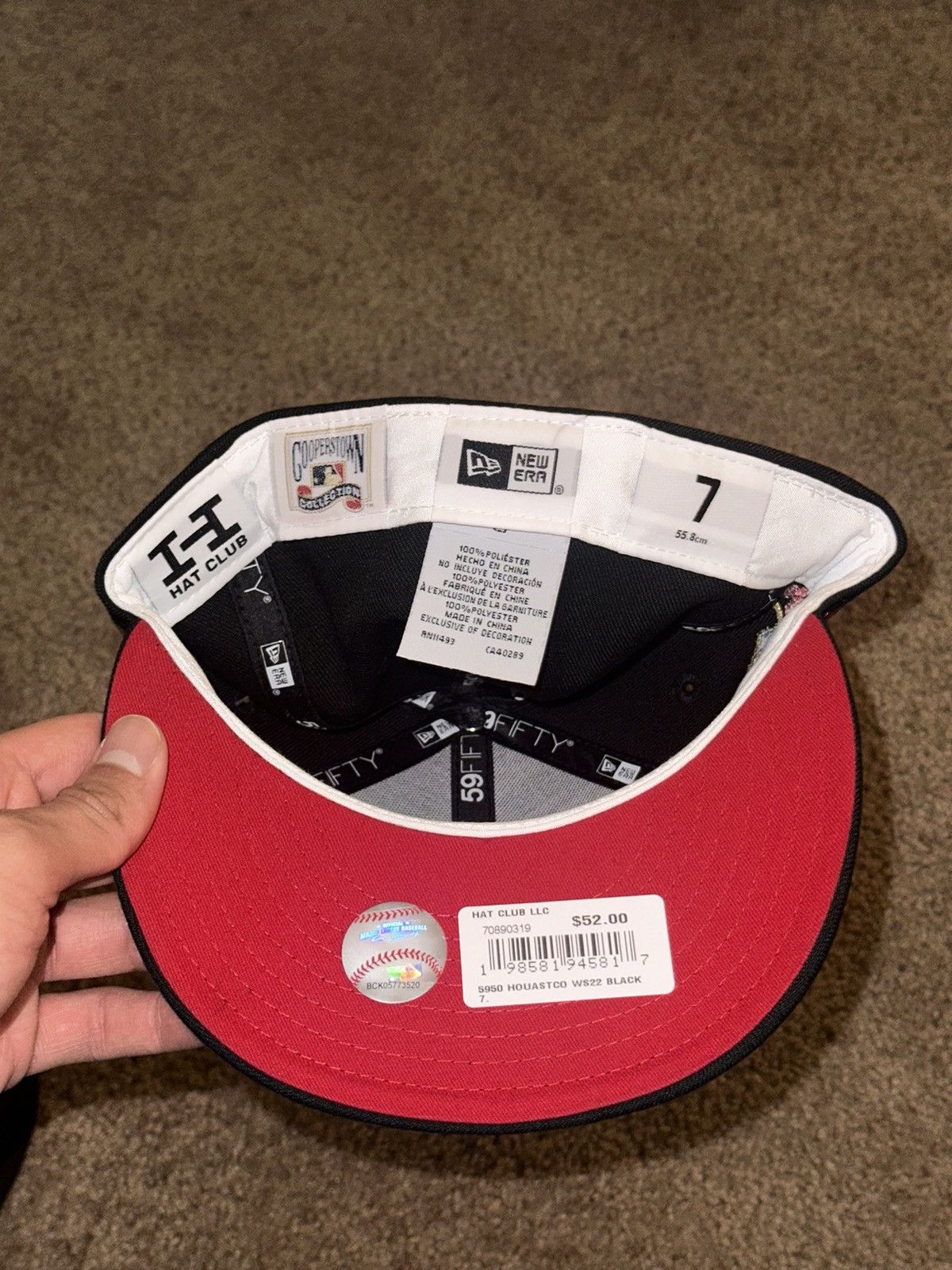 New Era HAT CLUB x Rahnni Pack Houston ‘Stros 2022 WS Patch Size 7 Size ONE SIZE - 5 Thumbnail