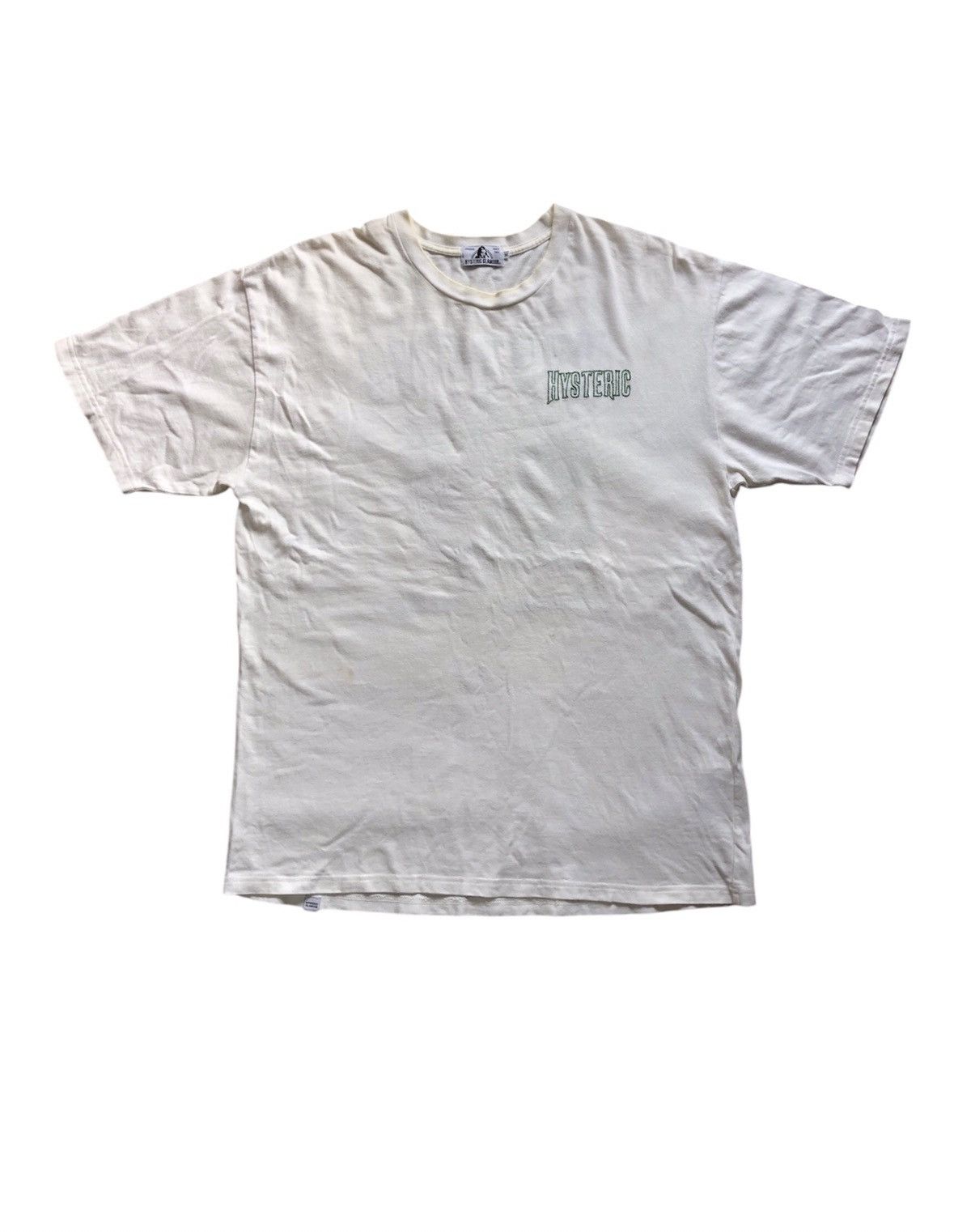 Hysteric Glamour Hysteric Glamour Big Embroidered Logo Tee Size US M / EU 48-50 / 2 - 3 Thumbnail
