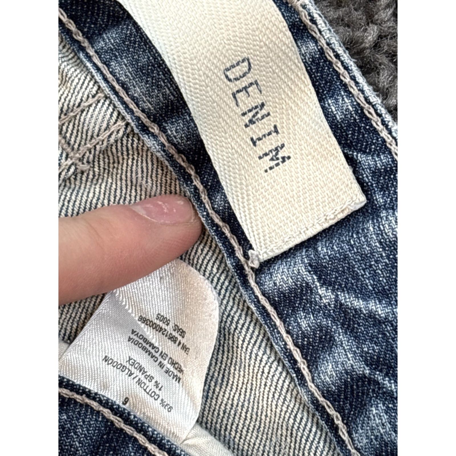 Route 66 VINTAGE Route 66 Jeans Womens Bootcut Low Rise Embroidered Light Wash 32in 30in Inseam Bohemian Distressed Size 24" / US 00 / IT 34 - 5 Thumbnail