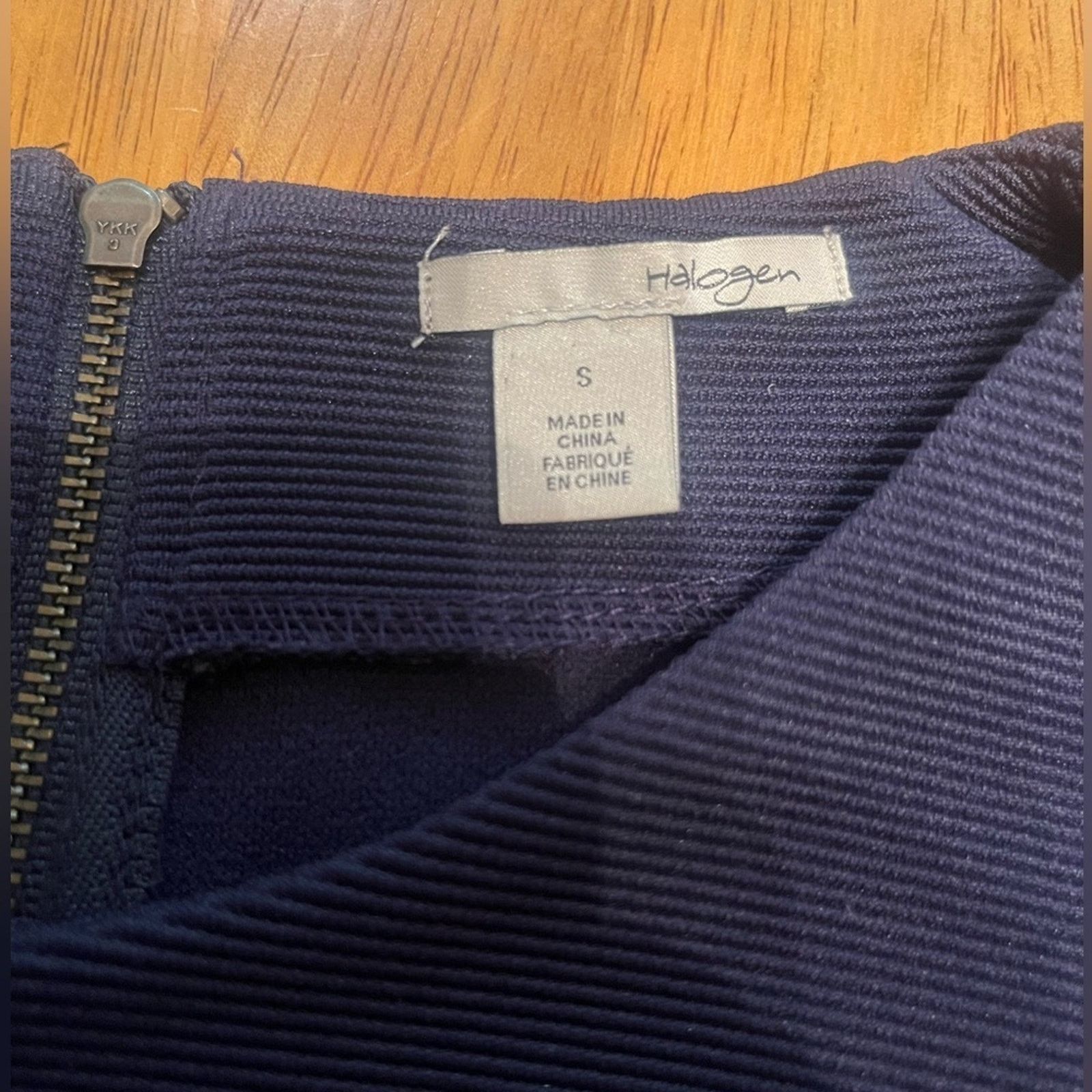 The Unbranded Brand Halogen ribbed swing dress, size small Size S / US 4 / IT 40 - 3 Thumbnail