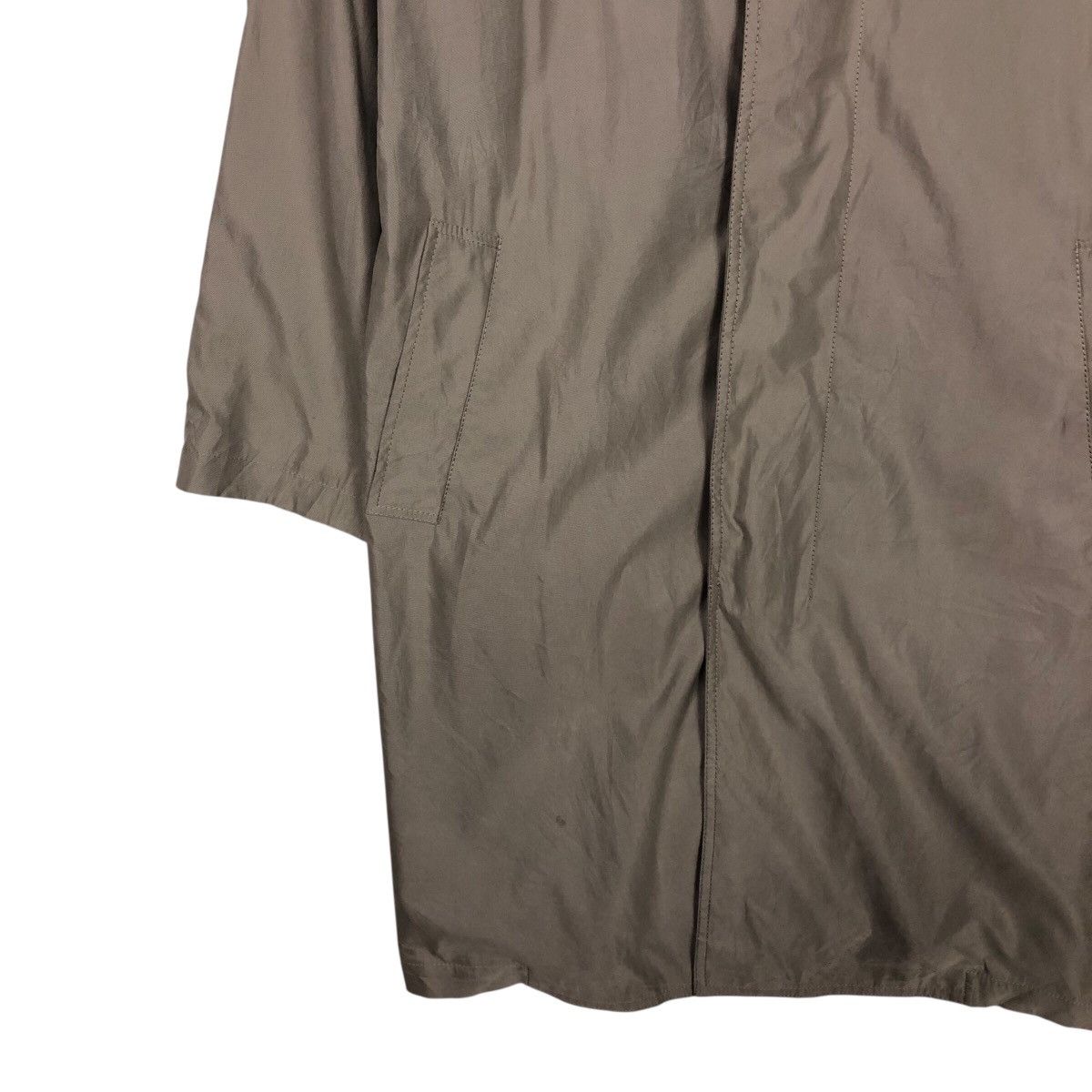 📌Vintage Long Jacket Genuine Pelle Leather Ermenegildo Zegna