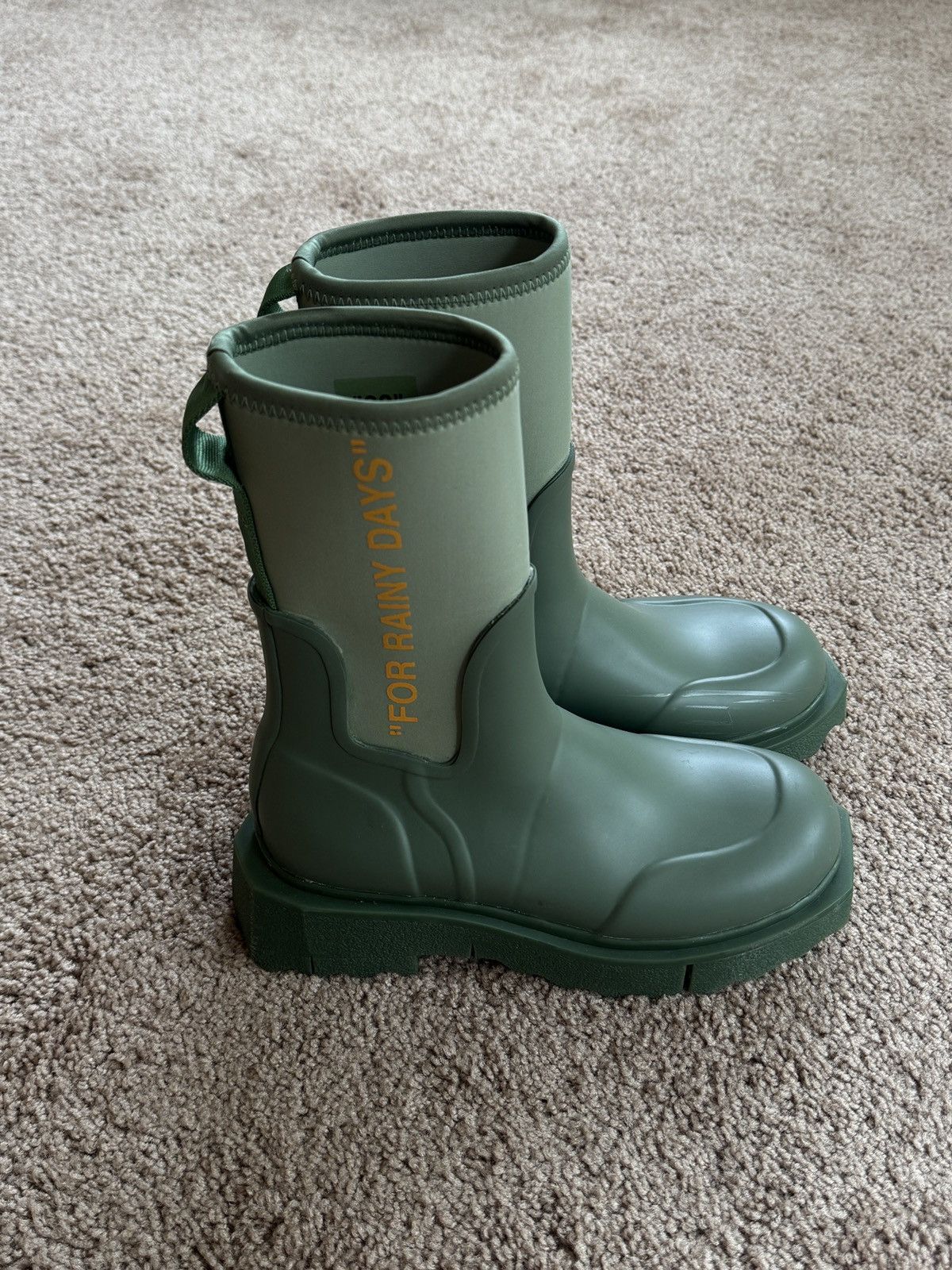 Off-White Off-White “For Rainy Days” Boots Size US 8 / IT 38 - 7 Thumbnail