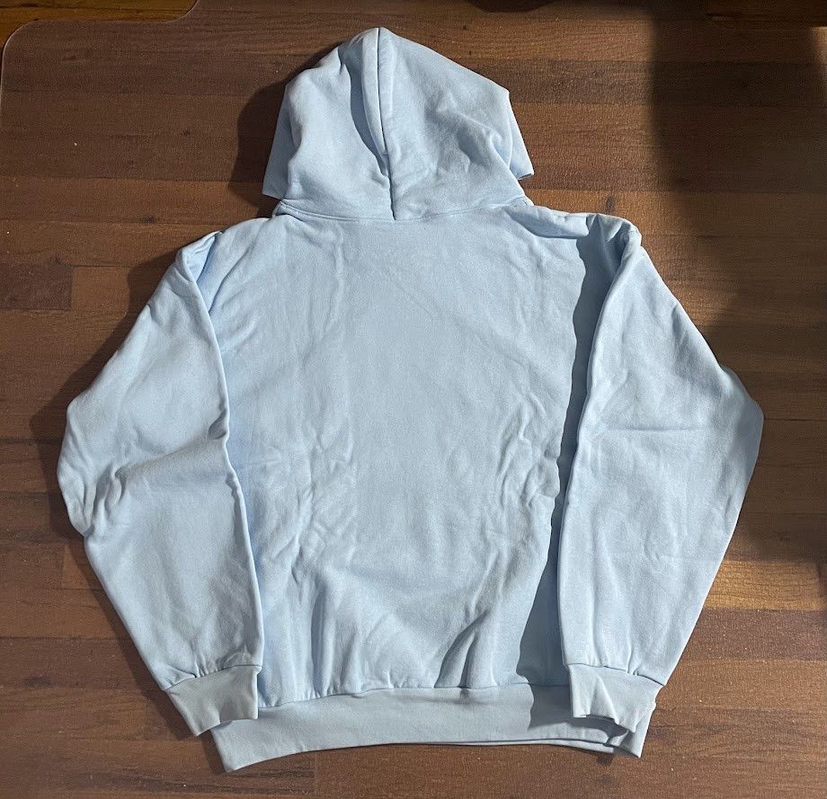 Other Sp5der Rhinestone Hoodie Sky Blue Large Size US L / EU 52-54 / 3 - 3 Thumbnail