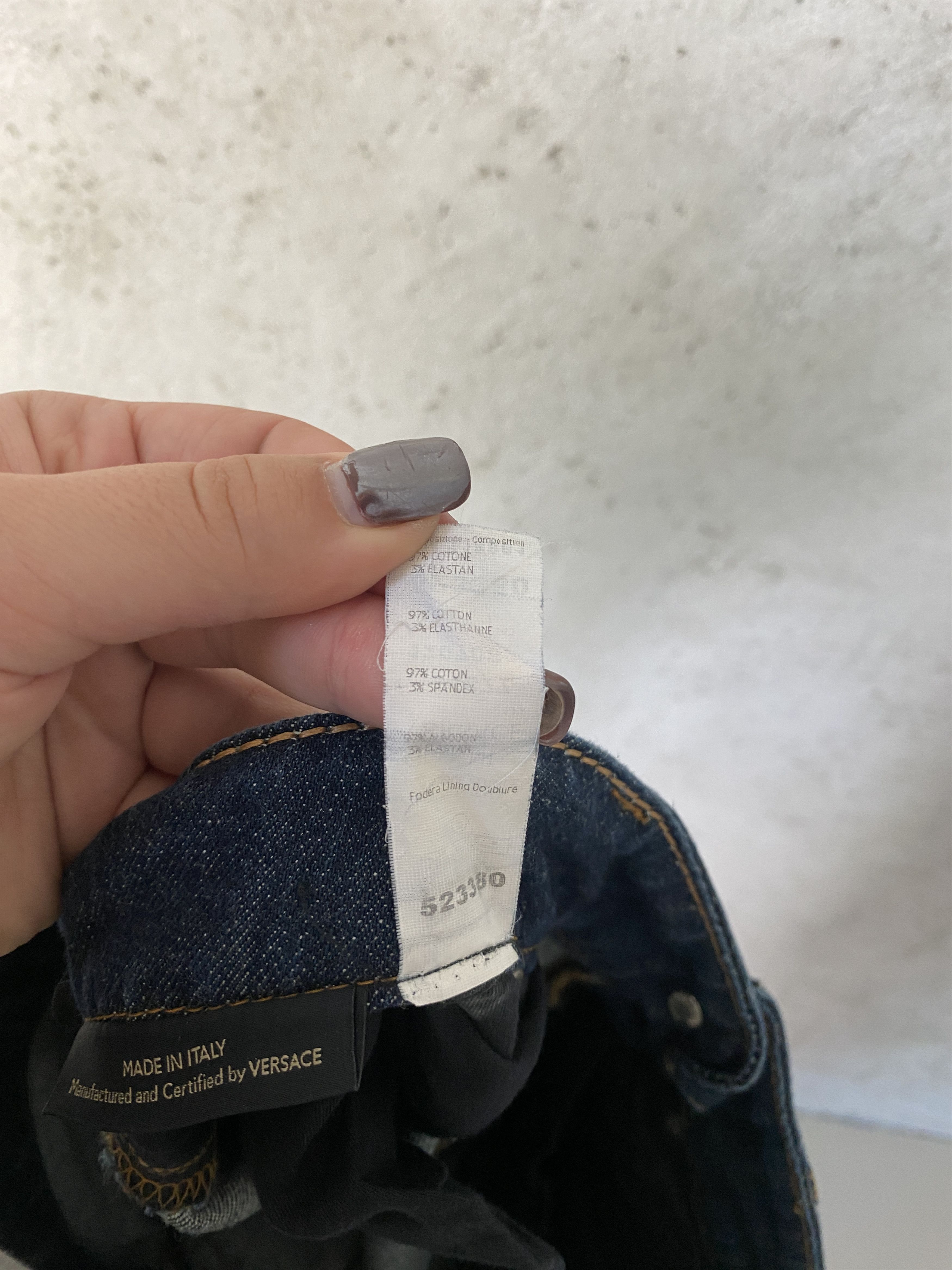Versace Versace denim jeans pants Size US 29 - 8 Thumbnail