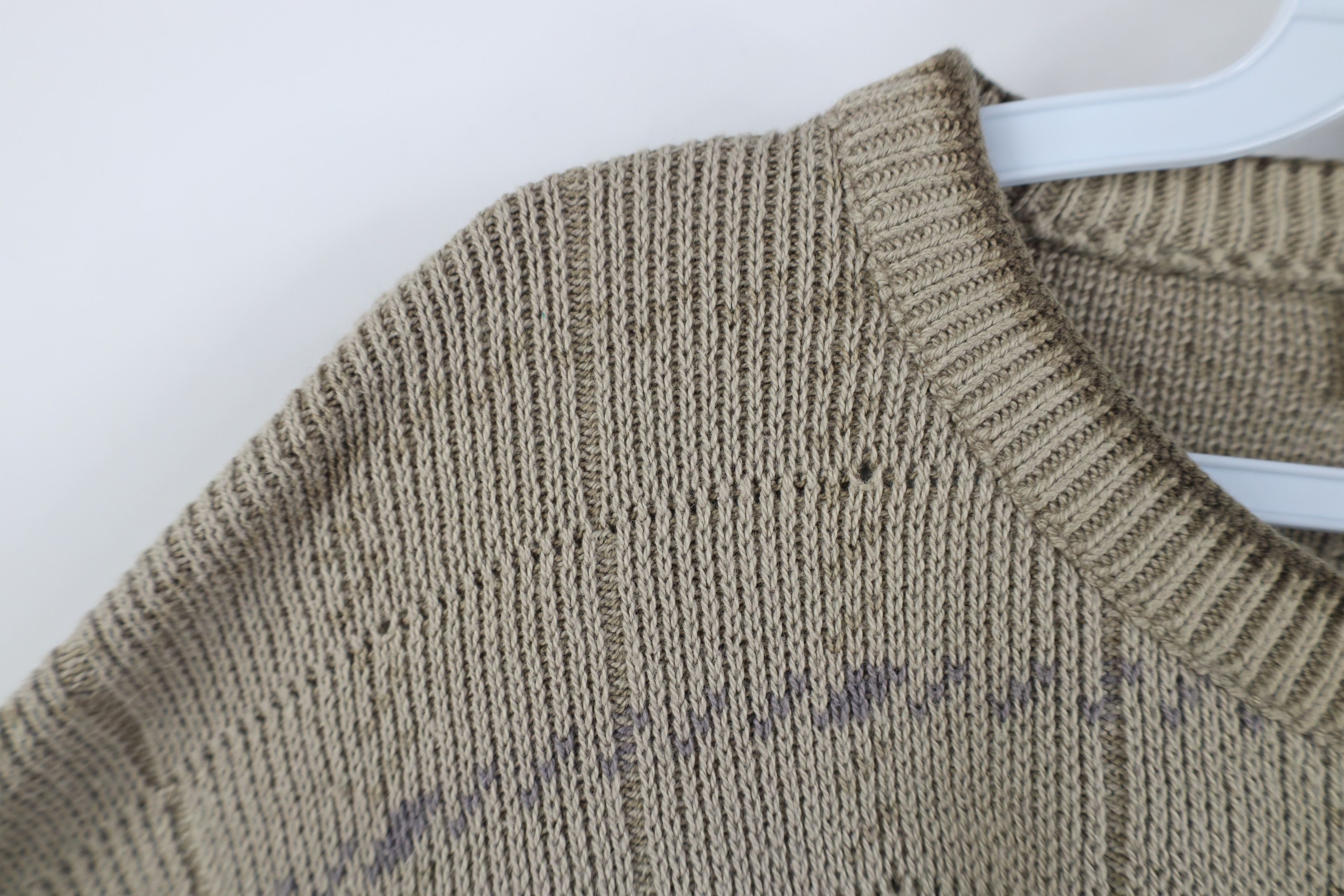 Vintage Vintage 90s Streetwear Ribbed Knit Golf Crewneck Sweater USA Size US XL / EU 56 / 4 - 6 Thumbnail