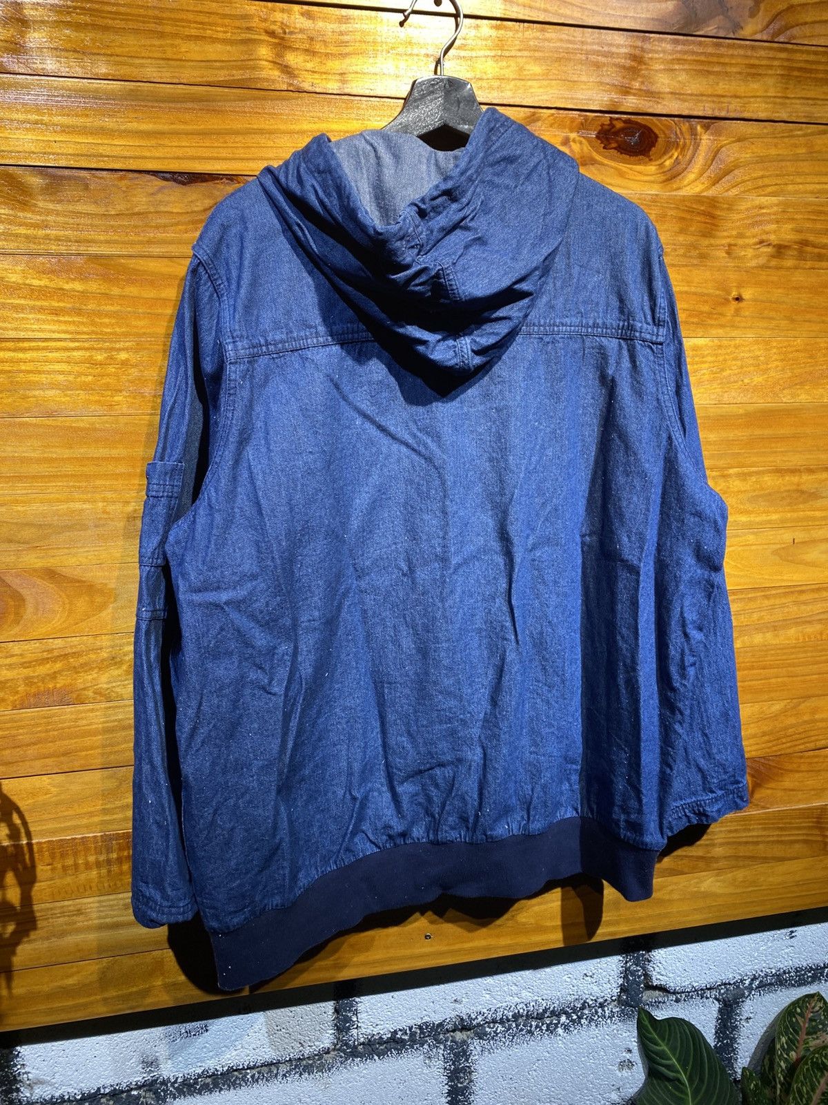 Japanese Brand Chihiro Yasuda Vintage Denim Hooded Jacket – Japanese Size US XL / EU 56 / 4 - 10 Thumbnail
