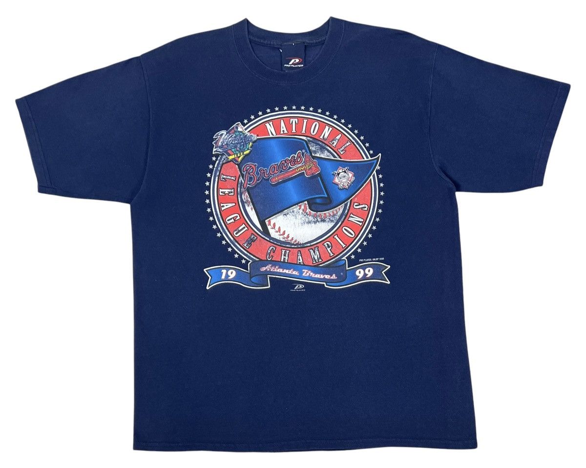 MLB × Vintage 90s Vintage MLB Braves Pro Player tee Size US L / EU 52-54 / 3 - 1 Thumbnail