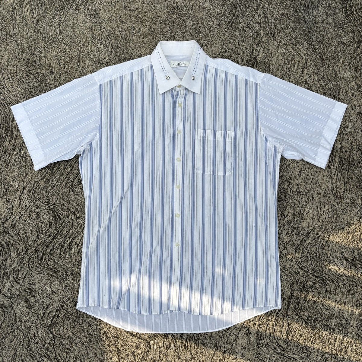 Balenciaga Vintage Balenciaga button shirt Size US XL / EU 56 / 4 - 2 Thumbnail