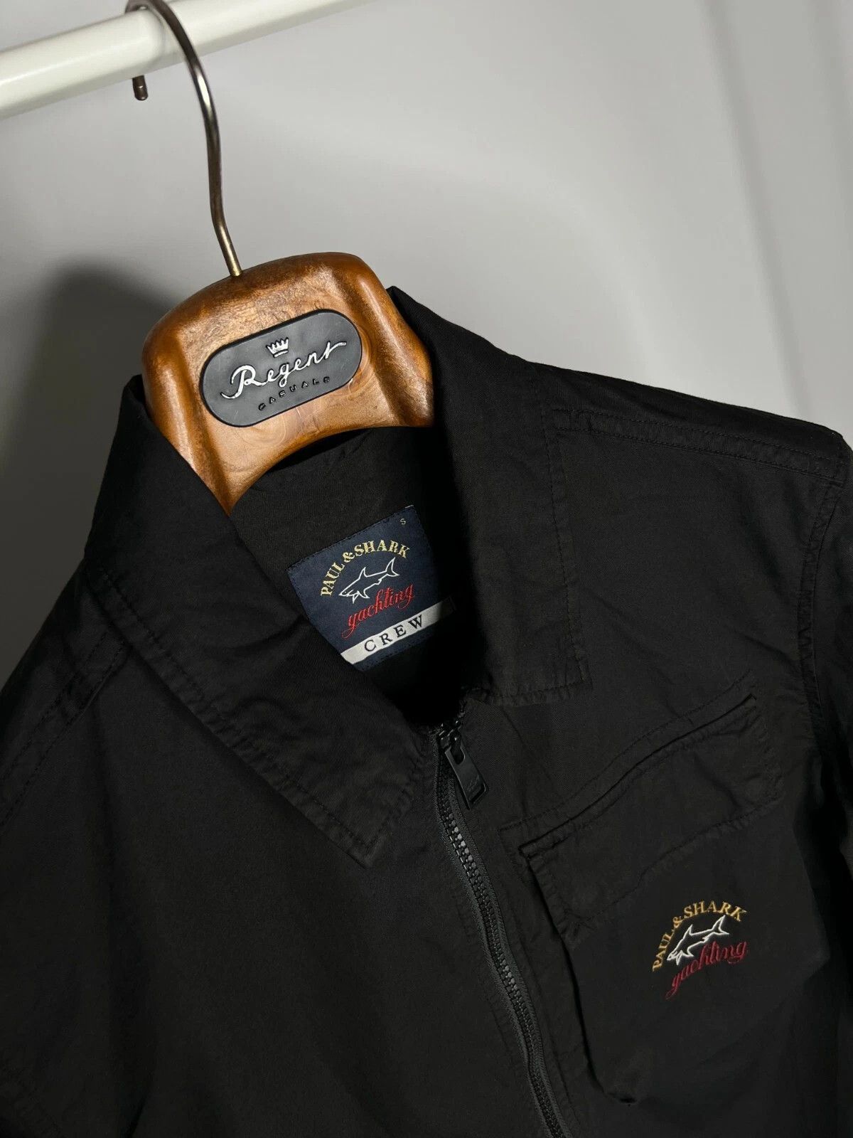 Paul & Shark Paul & Shark Yachting Crew Casual Black Jacket Cotton Size US S / EU 44-46 / 1 - 6 Thumbnail