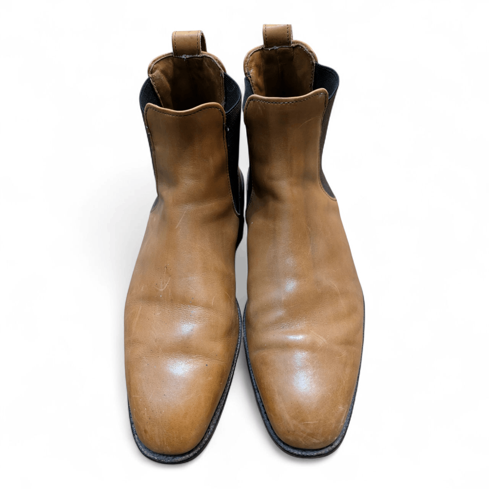 Allen Edmonds Allen Edmonds Liverpool Chelsea Boots 7523 Walnut Tan Size US 10.5 / EU 43-44 - 7 Thumbnail