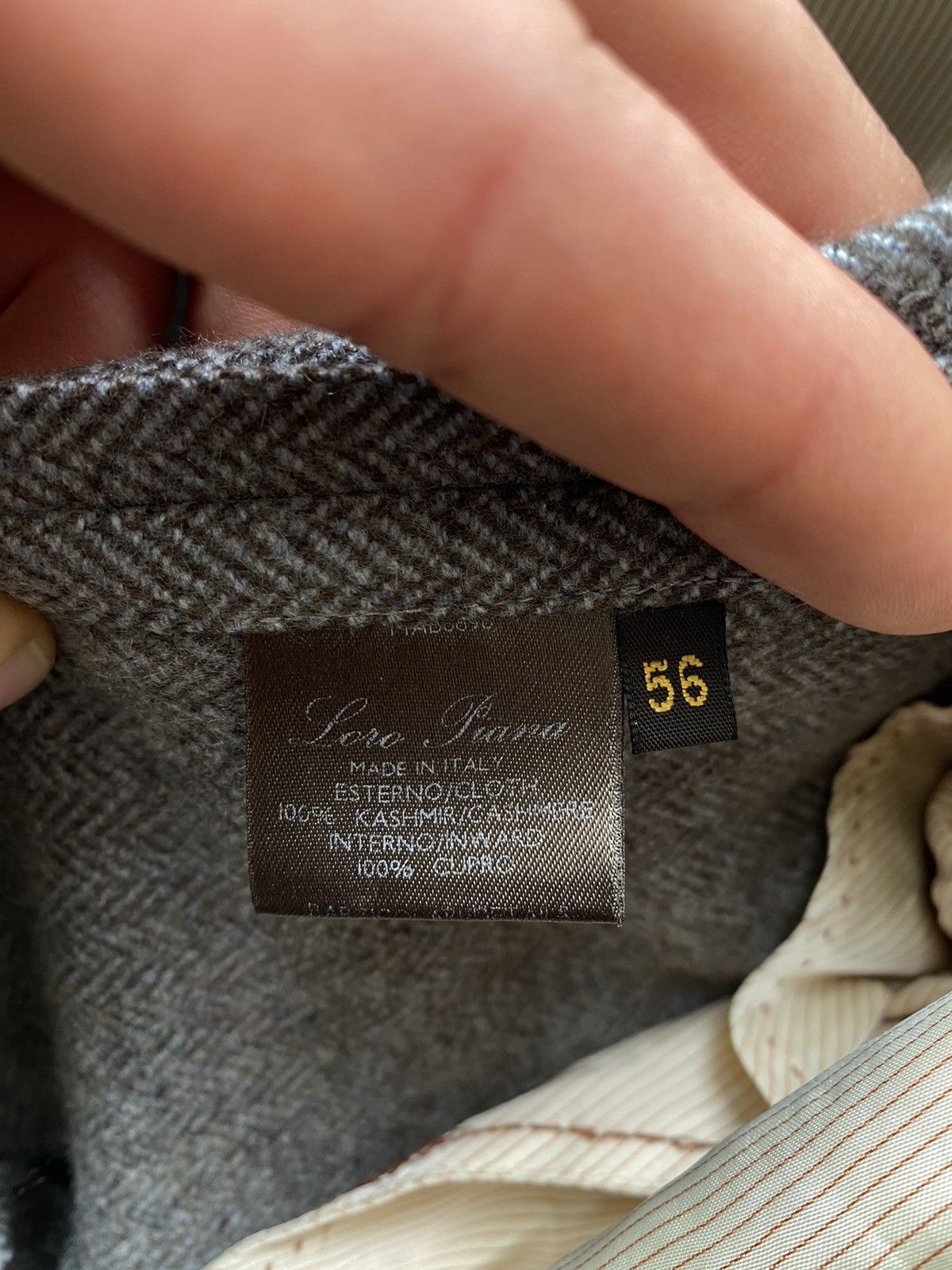 Loro Piana Loro Piana Cashmere Blazer Size US XL / EU 56 / 4 - 9 Thumbnail