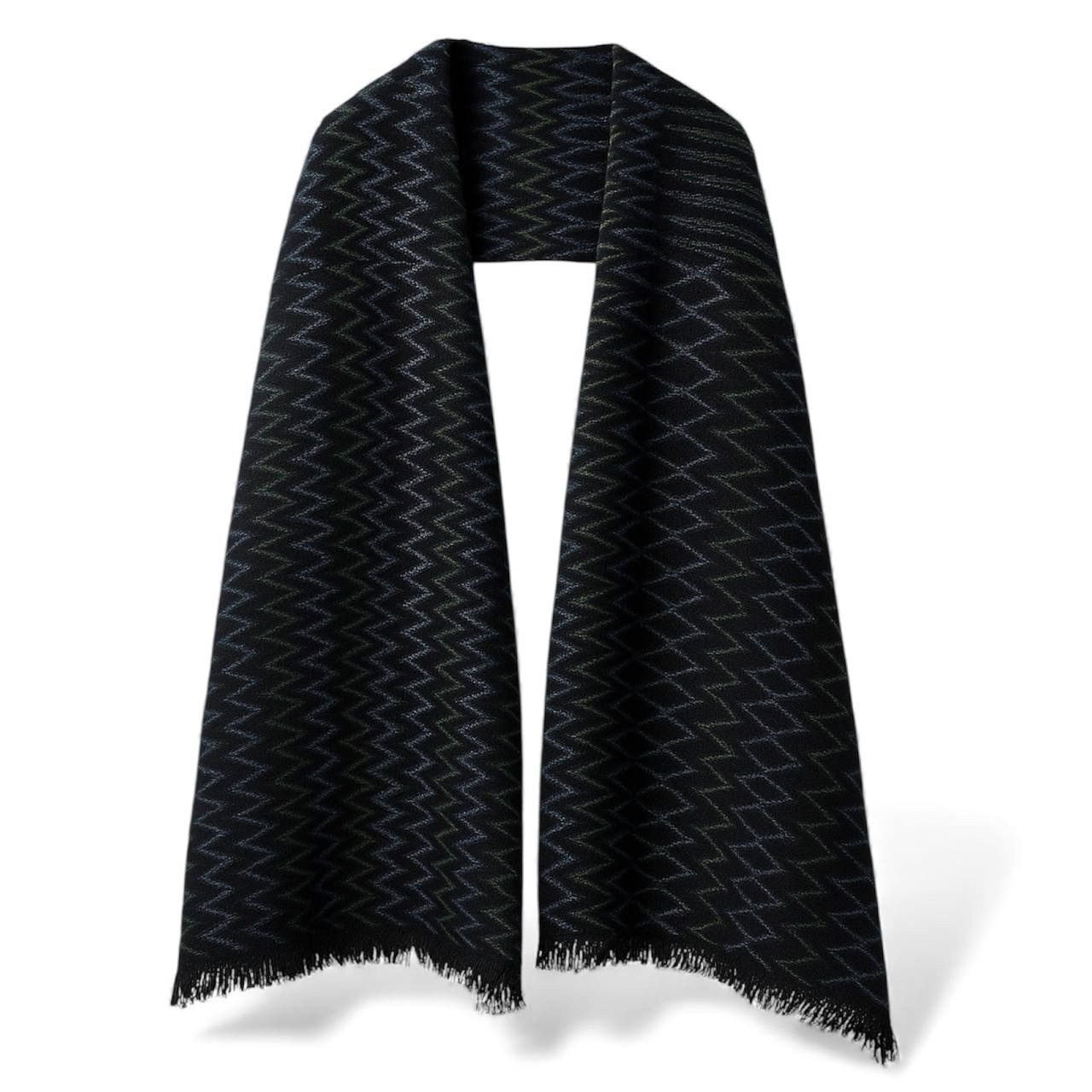 Missoni MISSONI MADE IN ITALY LANA WOOL ABSTRACT SCARF 138/27 CM Size ONE SIZE - 1 Thumbnail