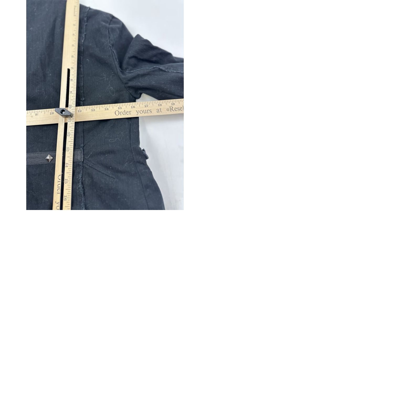 BKE VINTAGE BKE Jacket Women’s Small S Black Chains Studs Y2K Size S / US 4 / IT 40 - 9 Thumbnail