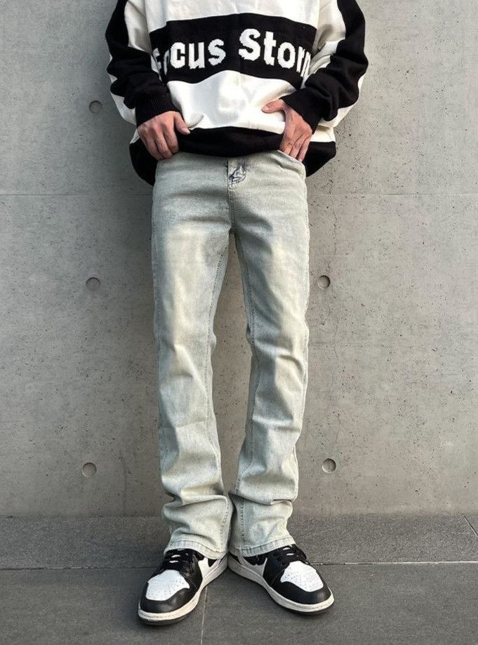 Jean × Vintage y2k straight pants for men Size US 30 / EU 46 - 2 Thumbnail