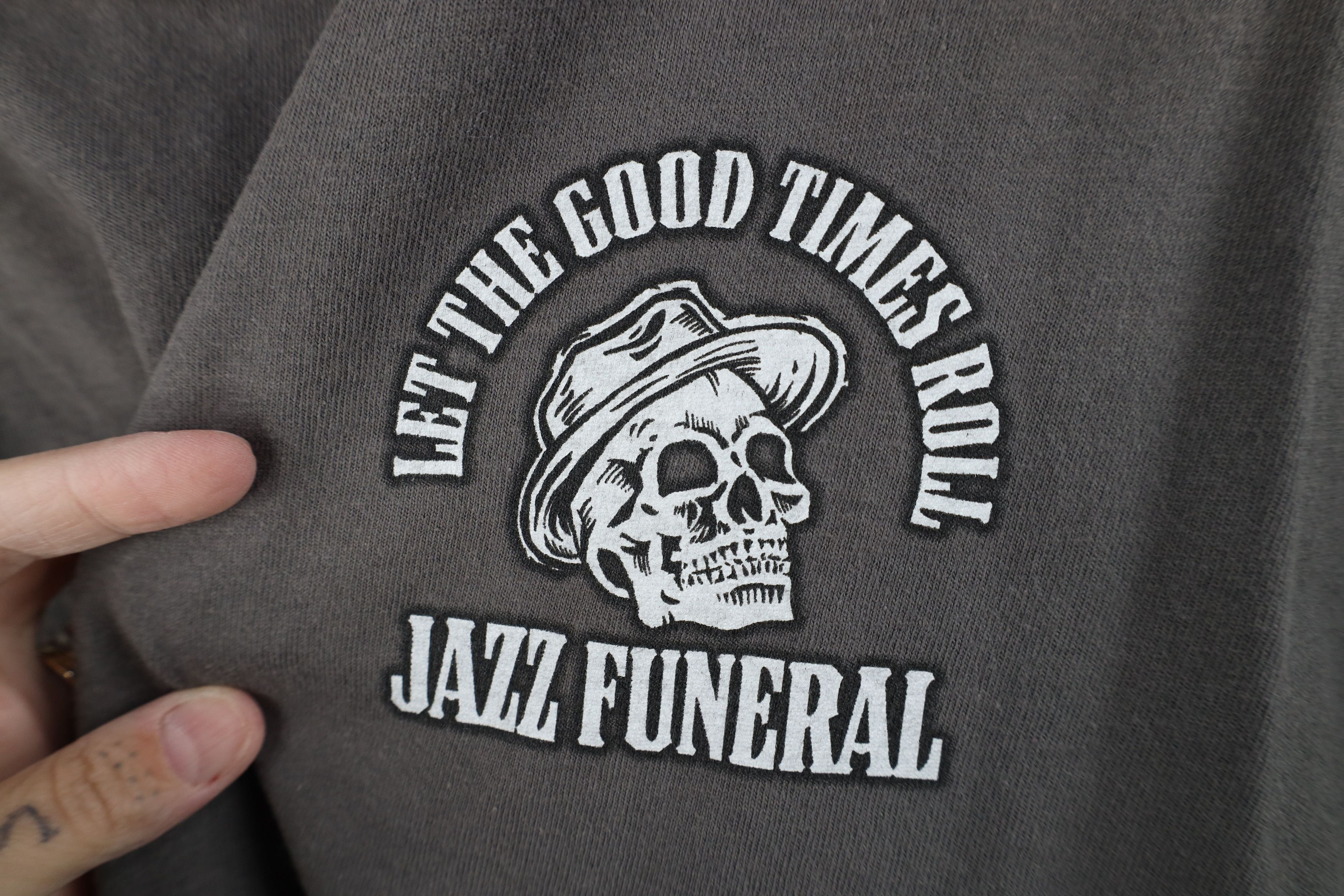Vintage Vintage Y2K Streetwear Good Times Roll Jazz Funeral T-Shirt Size US L / EU 52-54 / 3 - 4 Thumbnail