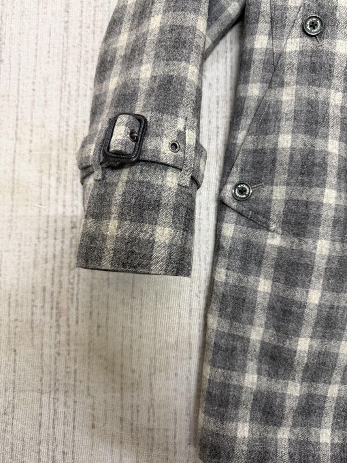 Junya Watanabe × Mackintosh Vintage 80s Mackintosh philosophy trench jacket Size US M / EU 48-50 / 2 - 4 Thumbnail