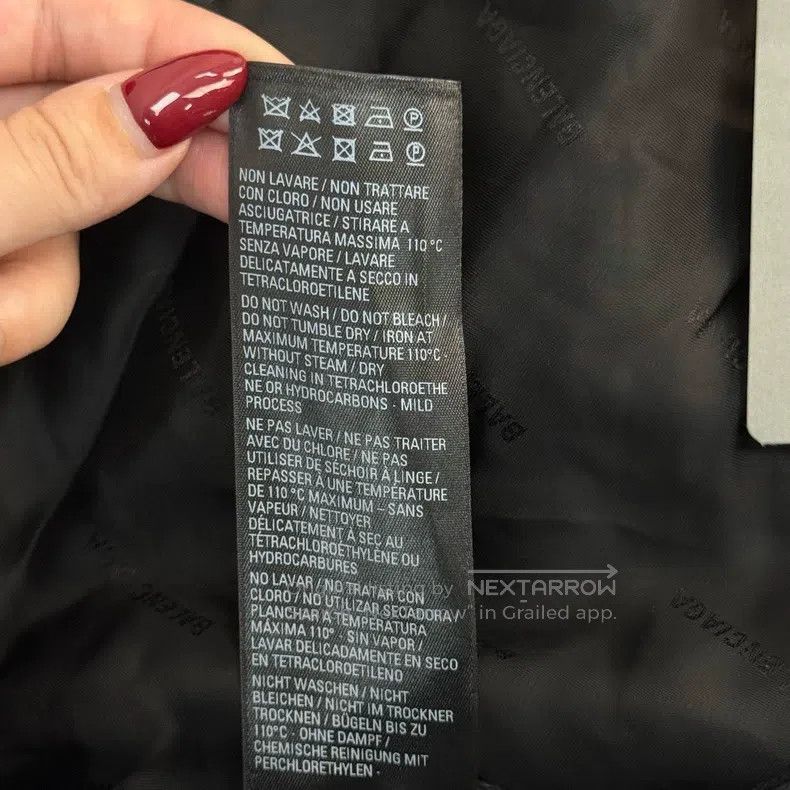 Balenciaga Balenciaga Black solid color chiffon shirt Size 4XL / US 24-26 - 7 Thumbnail