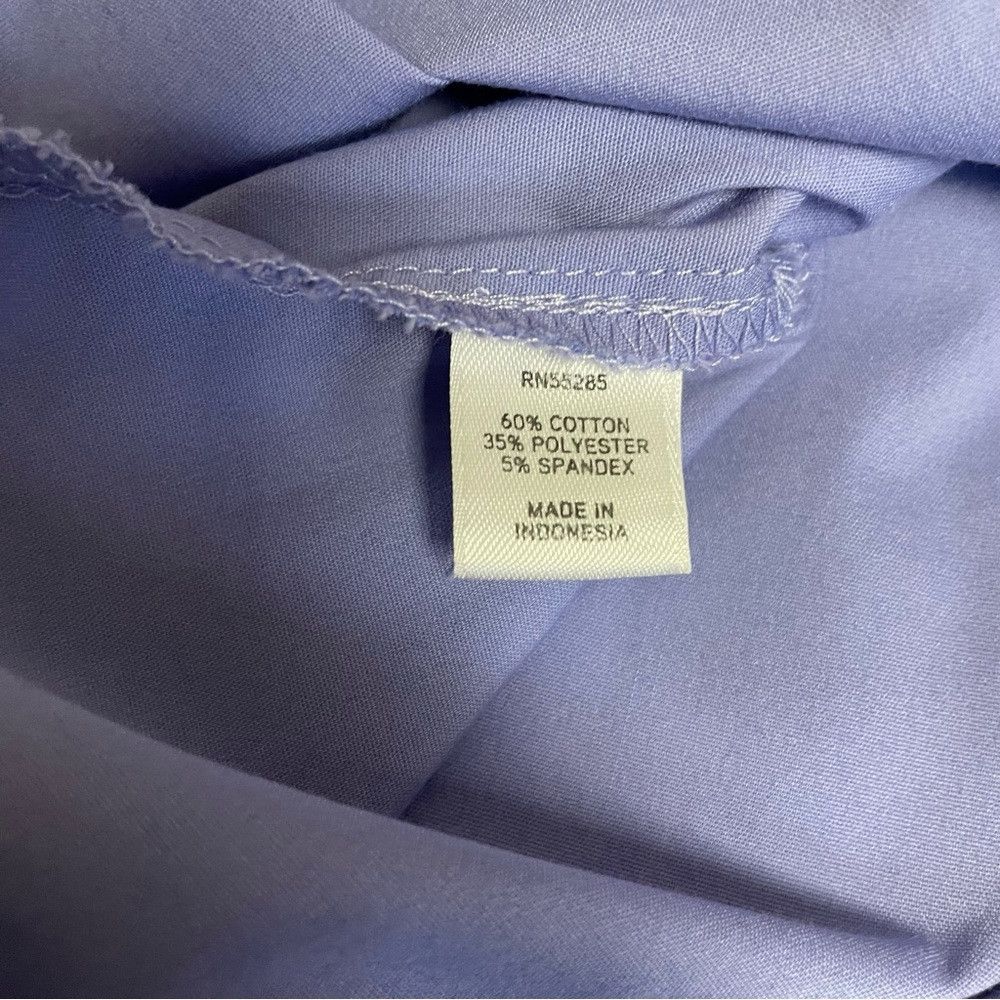 Express Express Design Studio Long Sleeve Purple Cotton Shirt Size Size L / US 10 / IT 46 - 8 Thumbnail